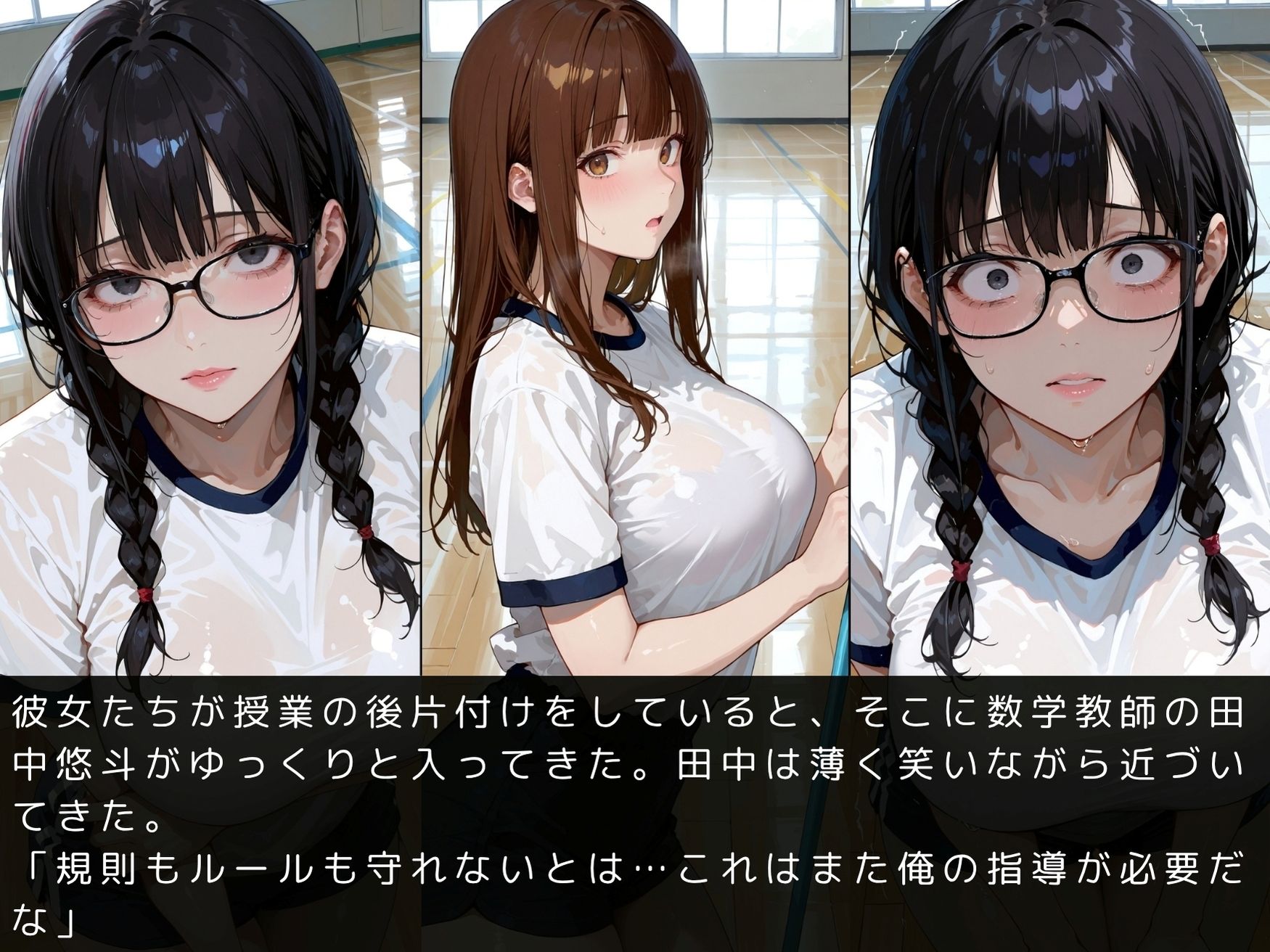 放課後の性指導〜禁断の記録〜体育館編 Vol.3 サンプル画像5