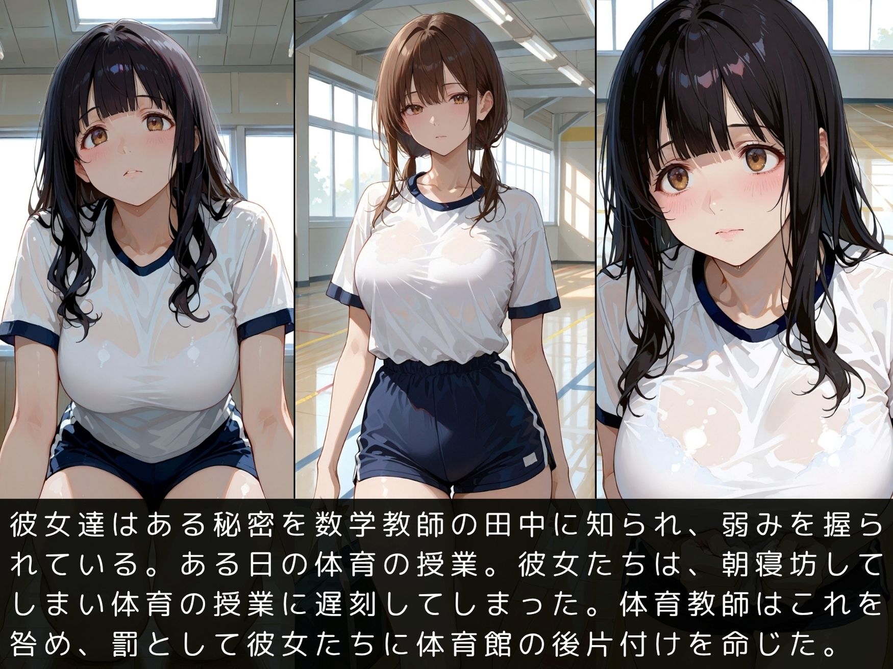 放課後の性指導〜禁断の記録〜体育館編 サンプル画像4