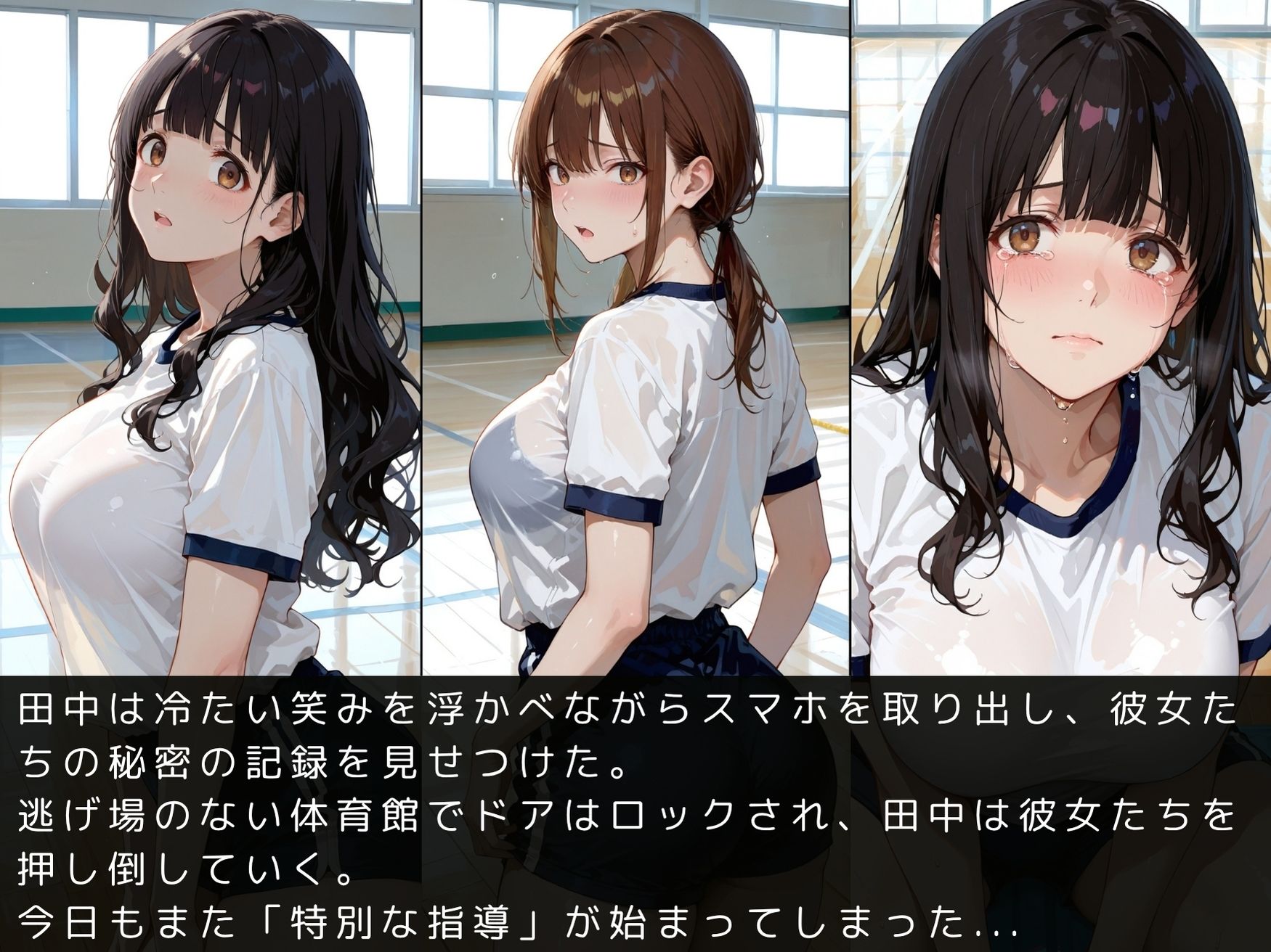 放課後の性指導〜禁断の記録〜体育館編 サンプル画像6