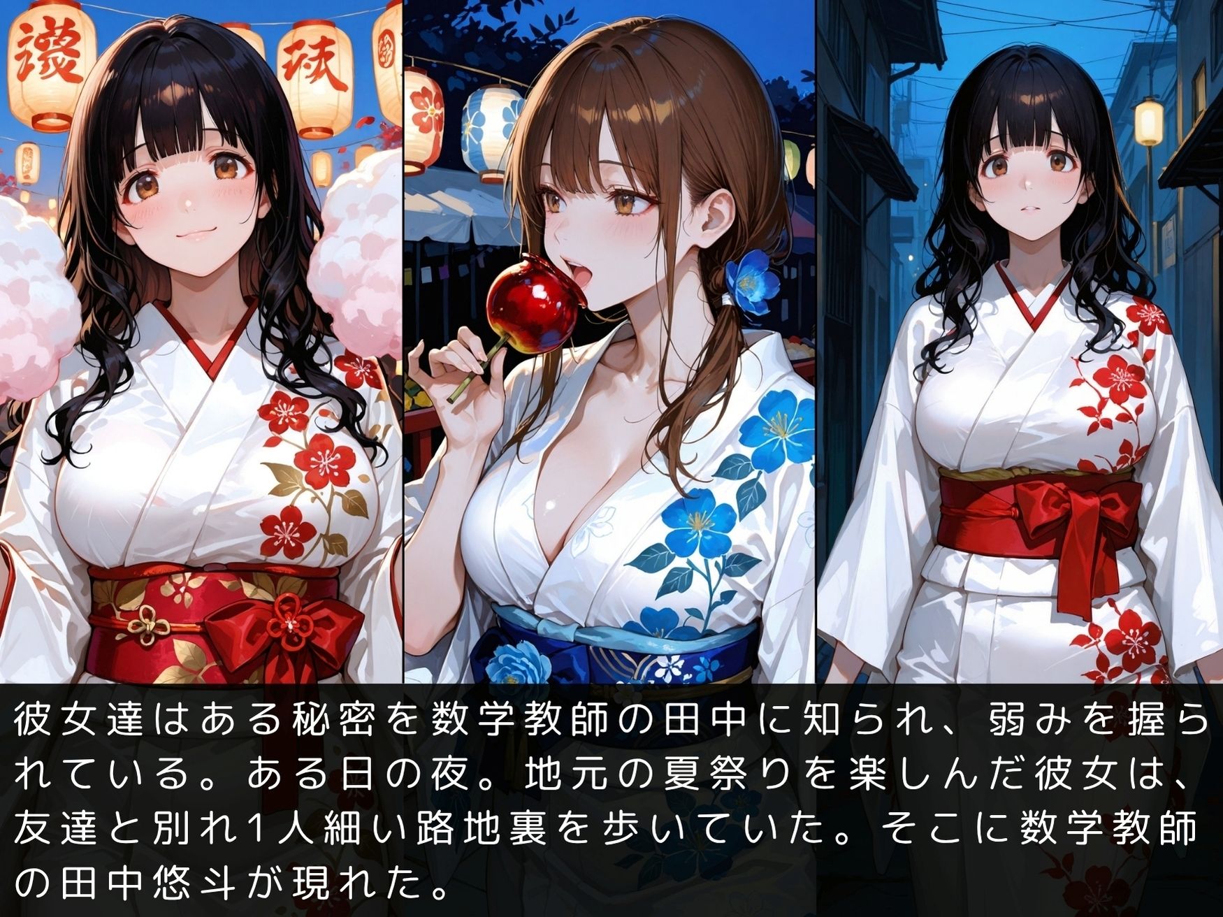 放課後の性指導〜禁断の記録〜夏祭り編〜 サンプル画像4