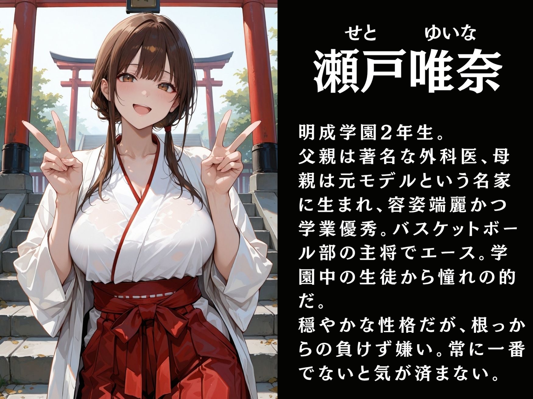 放課後の性指導〜禁断の記録〜巫女編 サンプル画像2