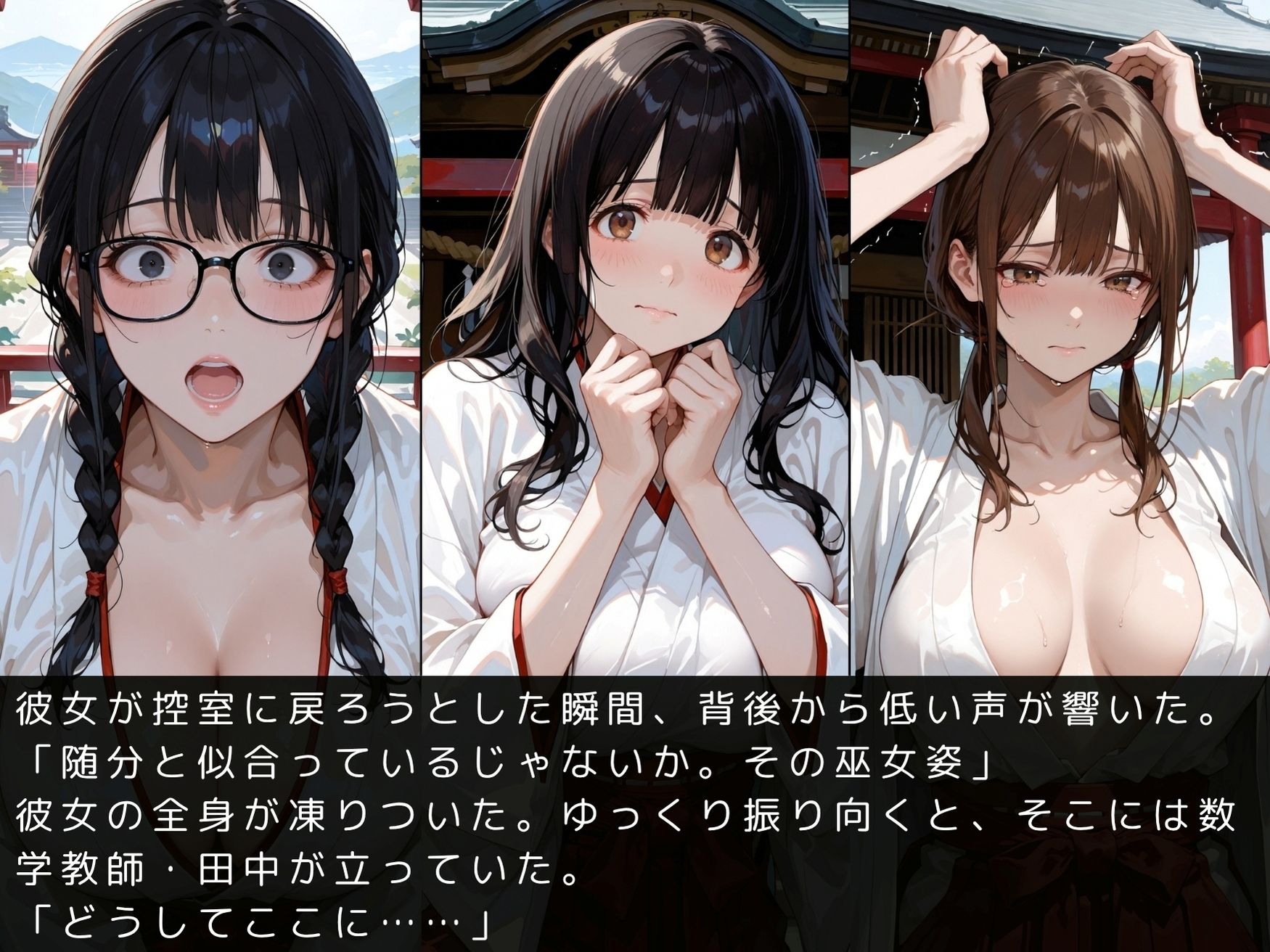 放課後の性指導〜禁断の記録〜巫女編 サンプル画像6