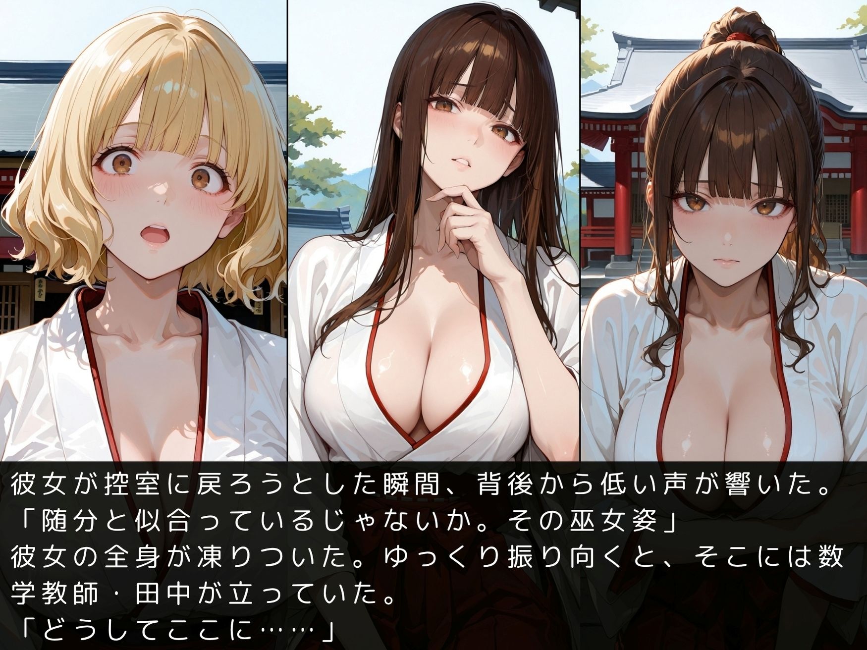 放課後の性指導〜禁断の記録〜巫女編〜Vol.2 サンプル画像6