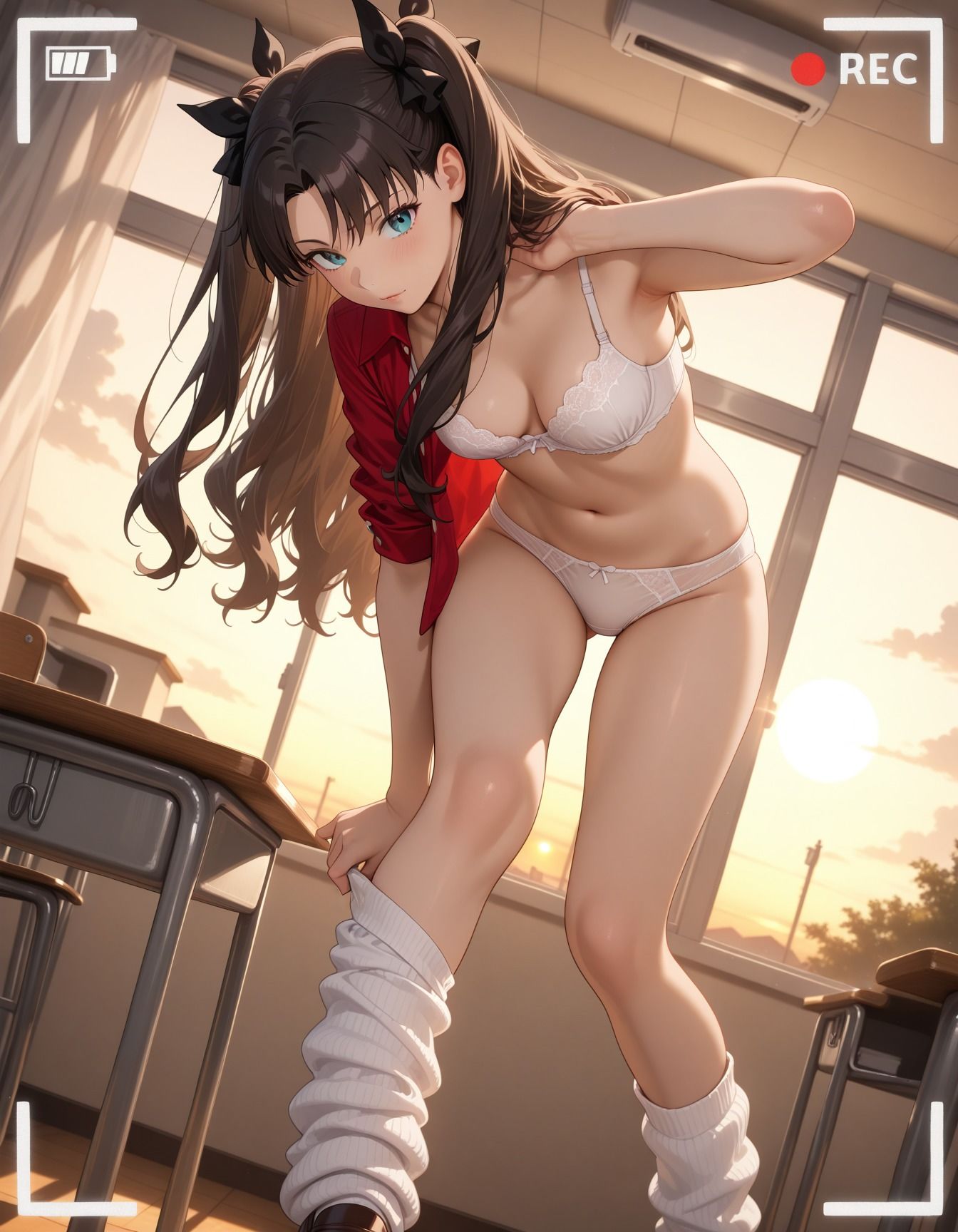 放課後の教室でキモ男に犯●れた少女 サンプル画像2