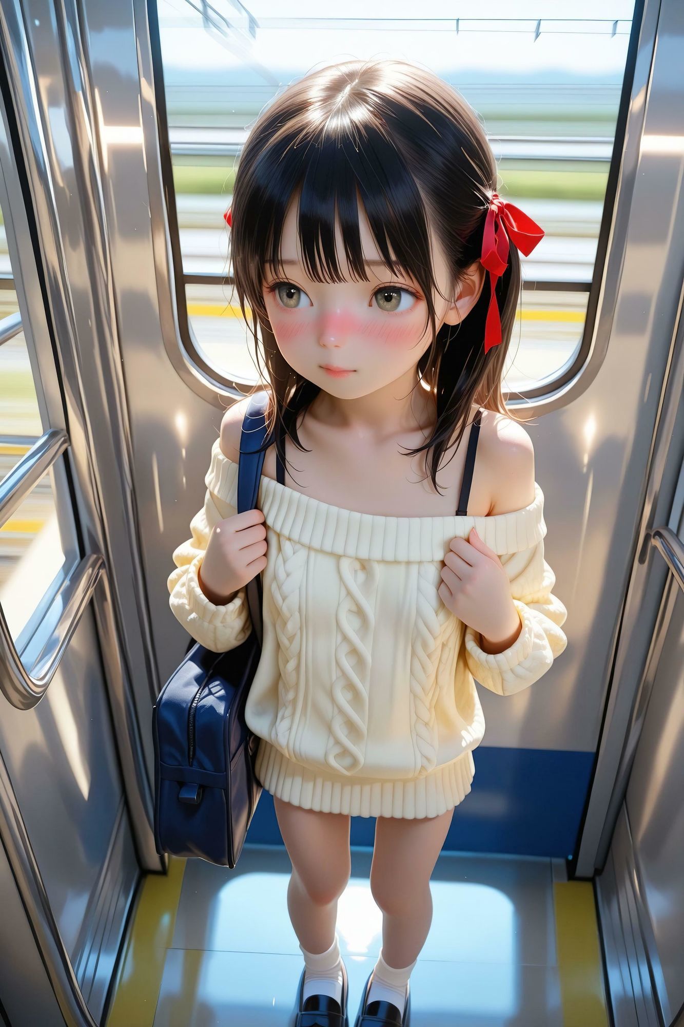 放課後リアル＃12〜揺れる電車でほどける制服〜 サンプル画像5