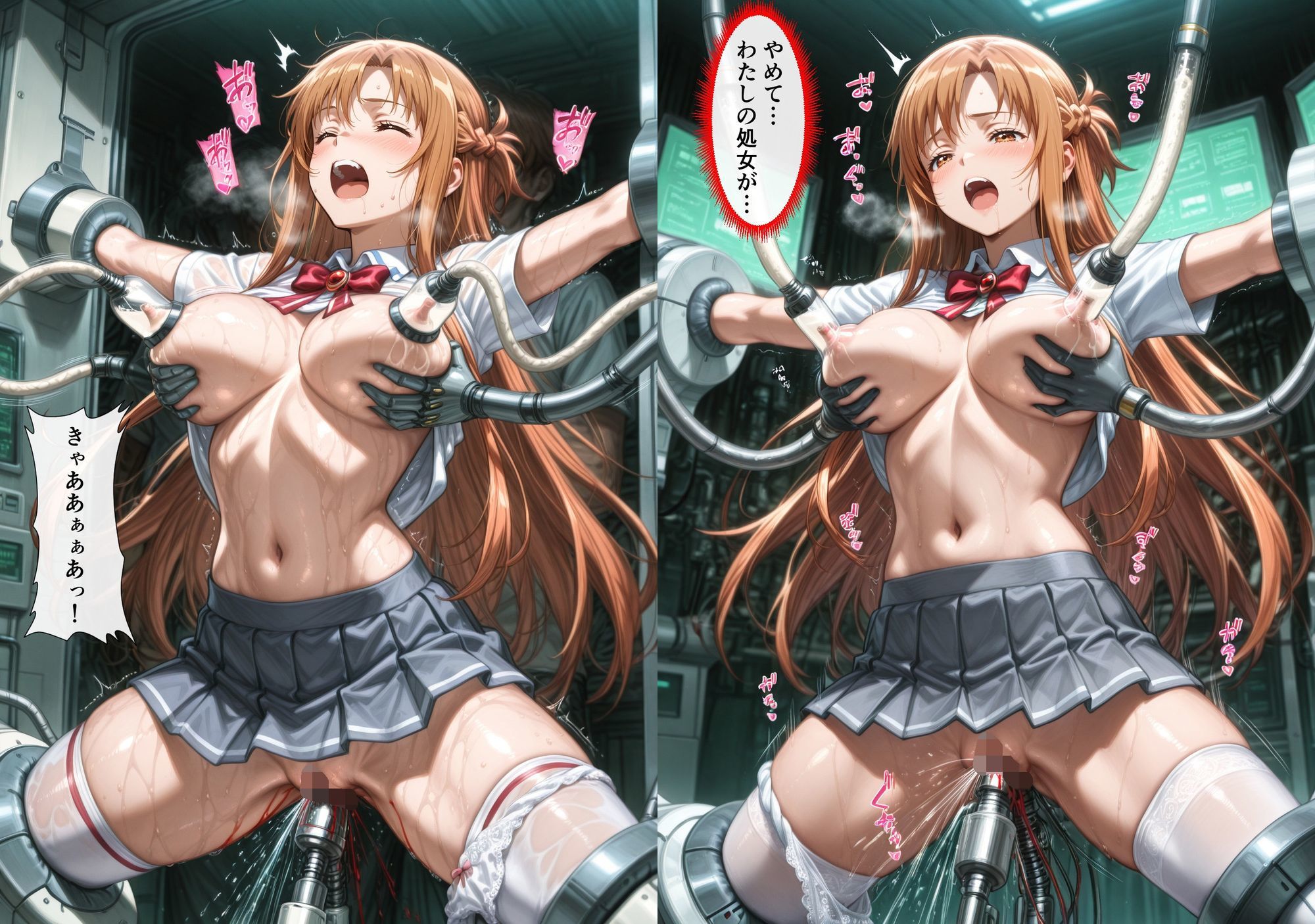 敗北して監禁されたア〇ナ サンプル画像6