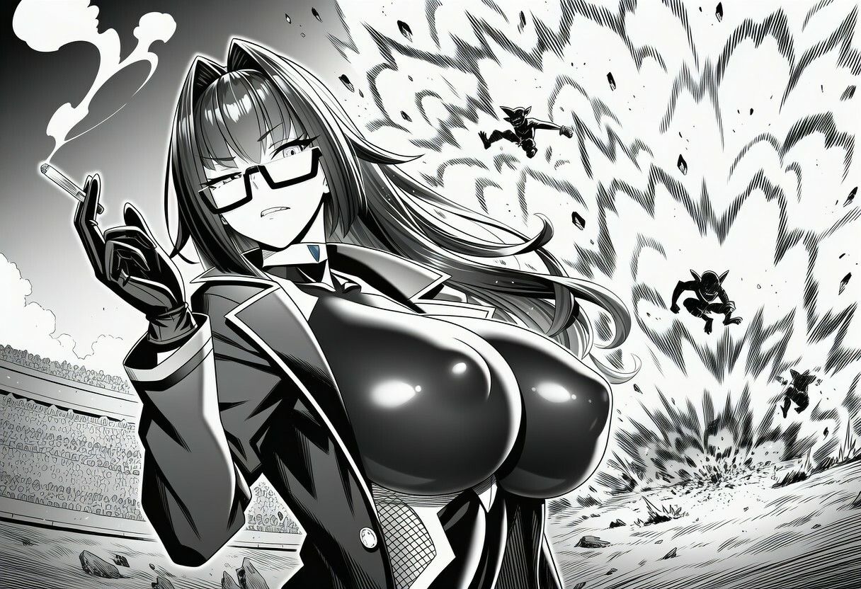 敗北する対魔師たち2 サンプル画像1