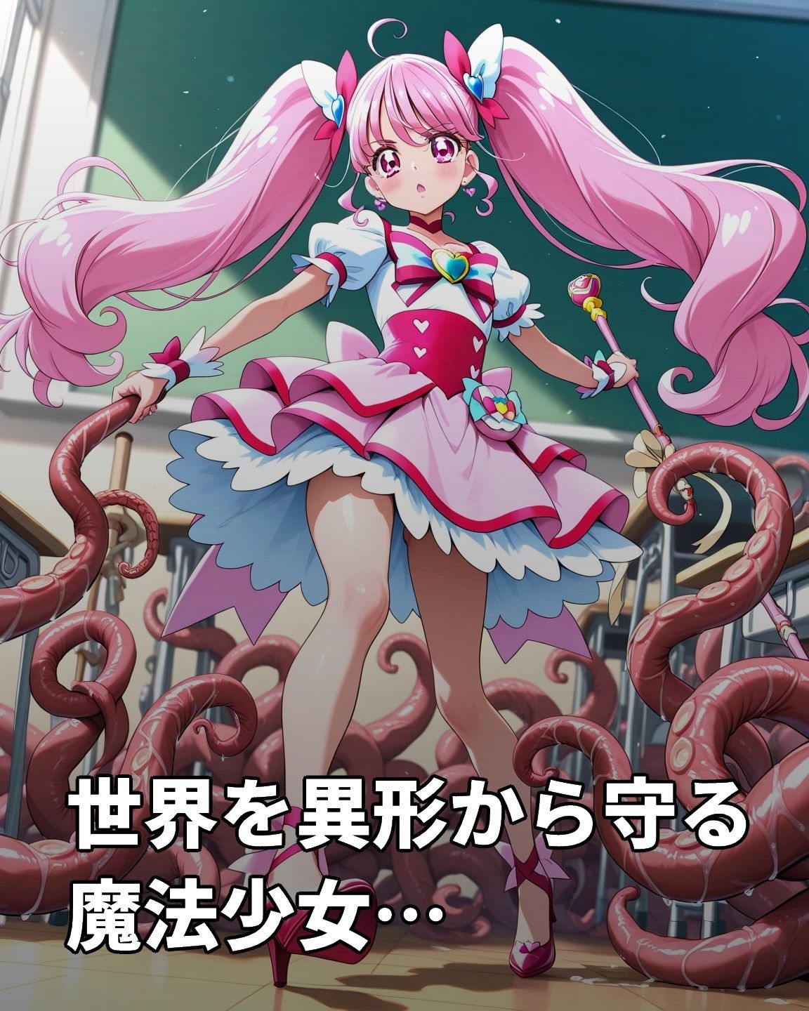 敗北完堕魔法少女03（ハイボクカンオチマホウショウジョ03） サンプル画像1