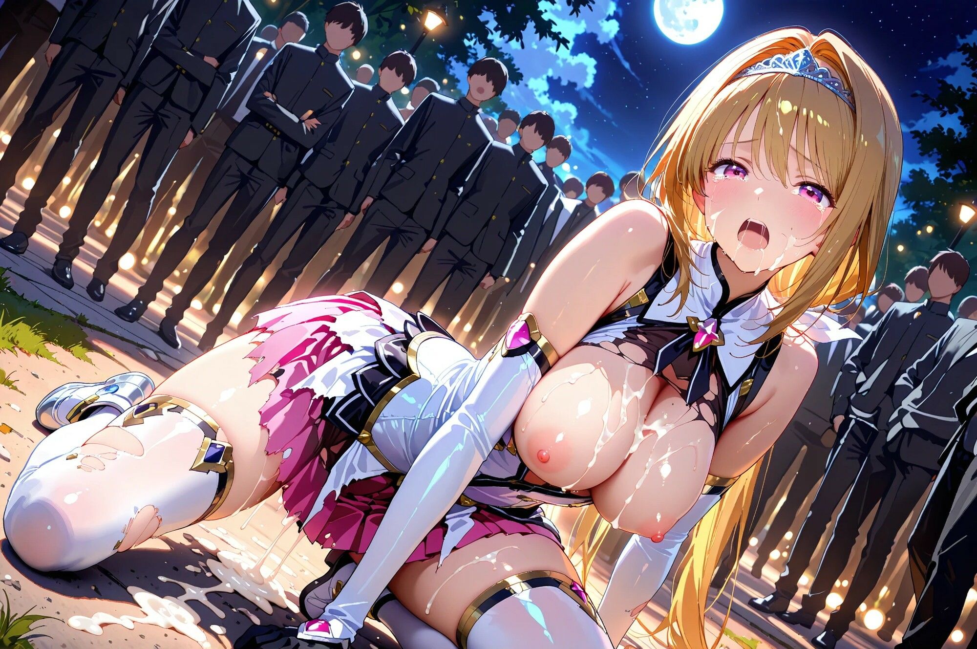 敗北魔法少女は種付けおじさんにお持ち帰りされました  vol.2  ルミナス・ヴァルセリア編 サンプル画像2