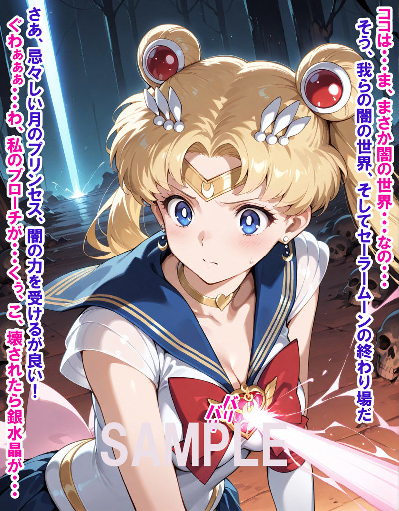 敵と戦いピンチになる魔法少女 Vol6 サンプル画像8