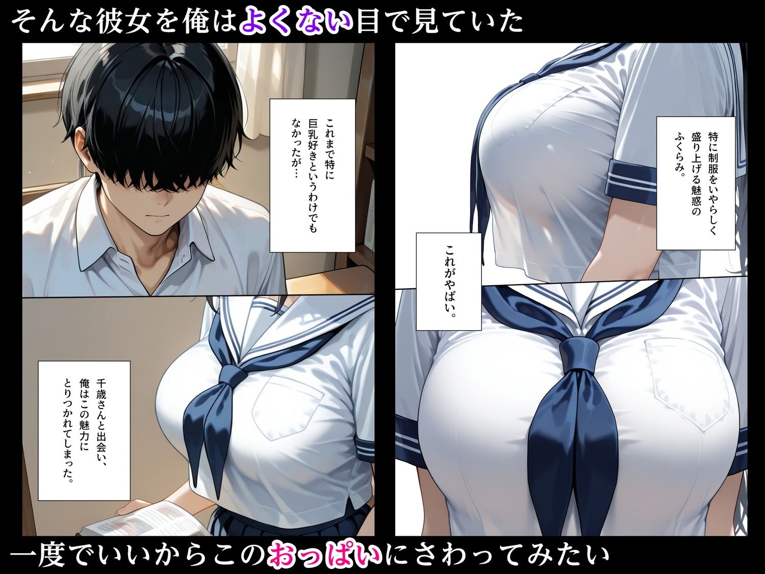 文学少女は犯●れたい〜ミラクルアプリで陰キャ女子の本性がわかったので犯しまくる〜 サンプル画像2