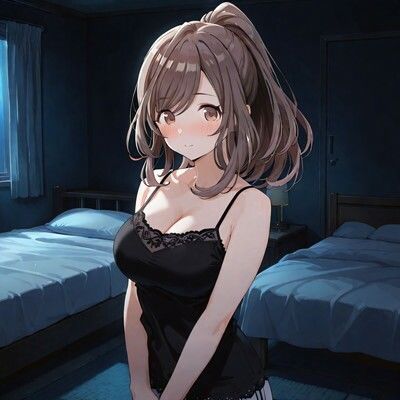 新・秘められたアイドルの痴態［月岡 〇鐘 深夜の交わり編］ サンプル画像1