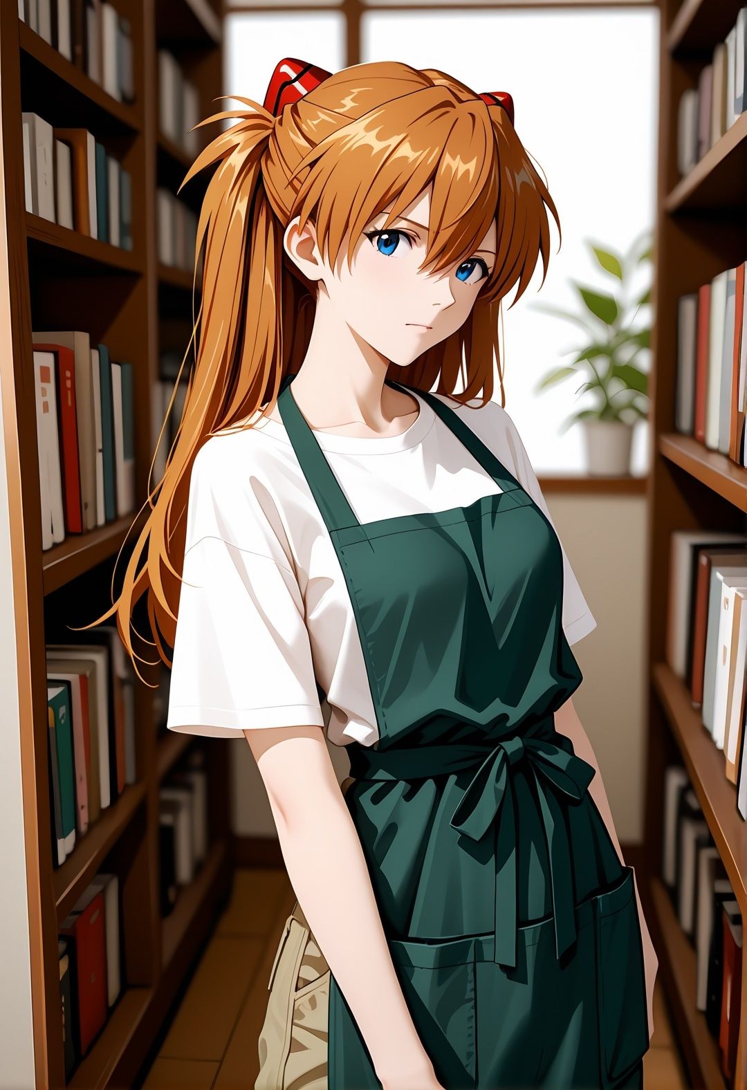 新世紀エ〇ァンゲ〇オン 惣〇・ア〇カ・ラ〇グレー 図書館本番＆ぶっかけ地獄 3DCG サンプル画像1