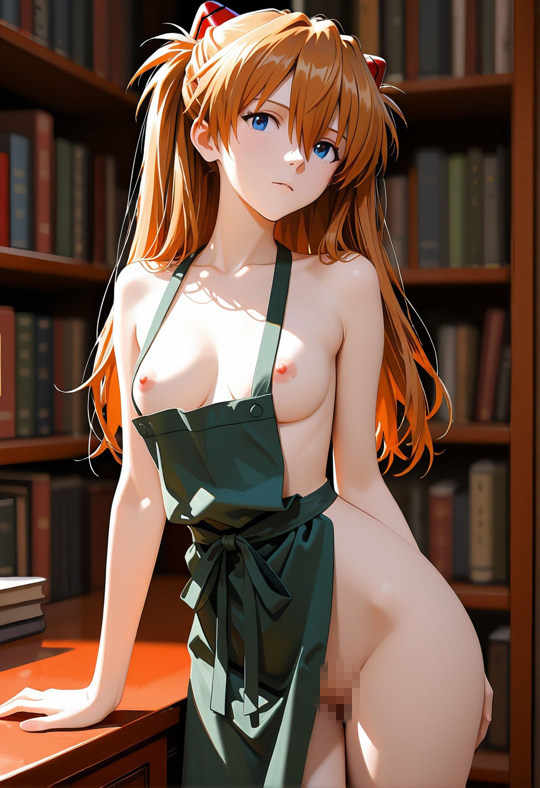 新世紀エ〇ァンゲ〇オン 惣〇・ア〇カ・ラ〇グレー 図書館本番＆ぶっかけ地獄 3DCG サンプル画像4