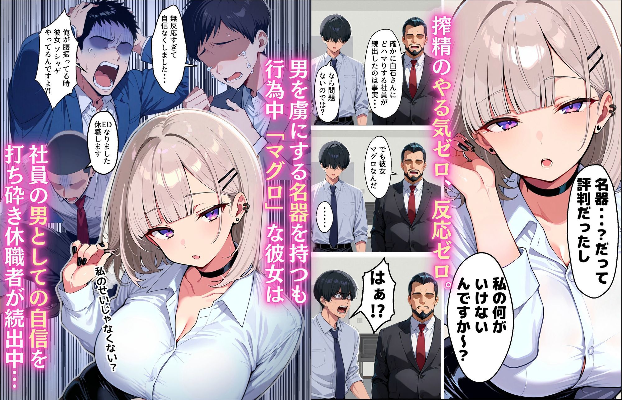 新卒のダウナーギャルが「だる…」って言いながら搾精してくれる話 サンプル画像2