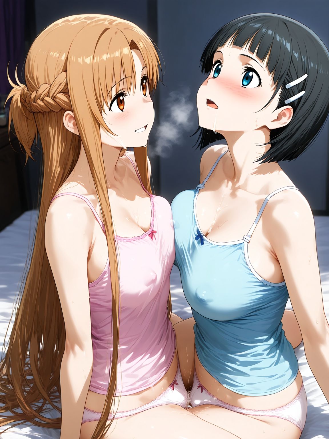 明日奈×直葉 サンプル画像7