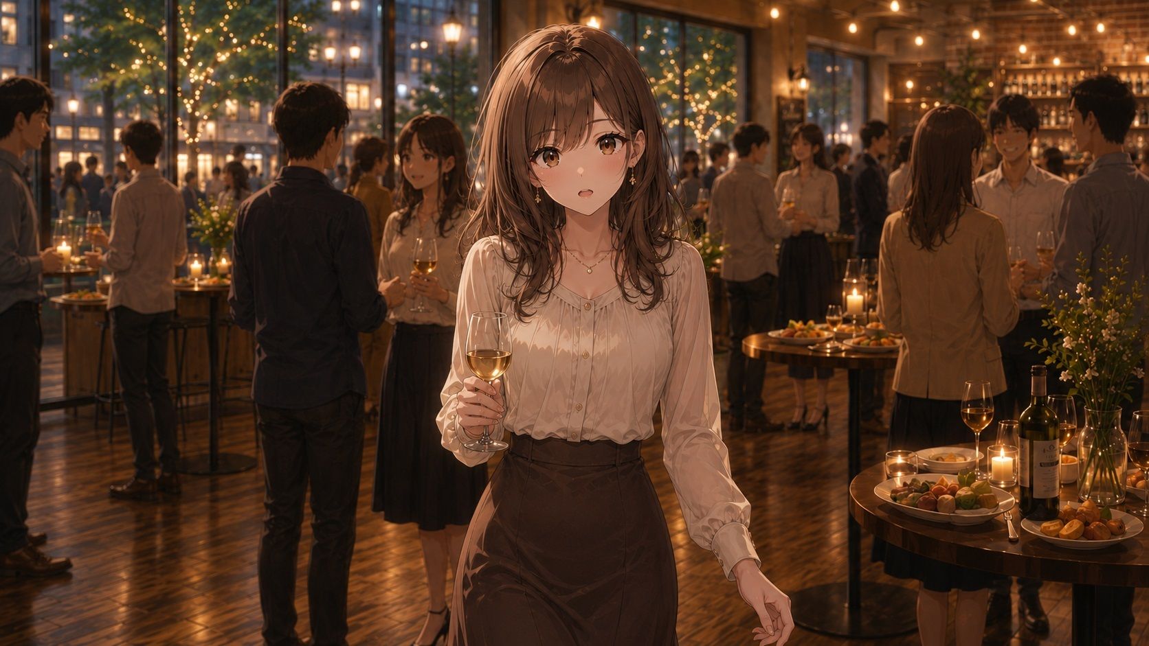 昔好きだった同級生と、同窓会の帰りに サンプル画像2