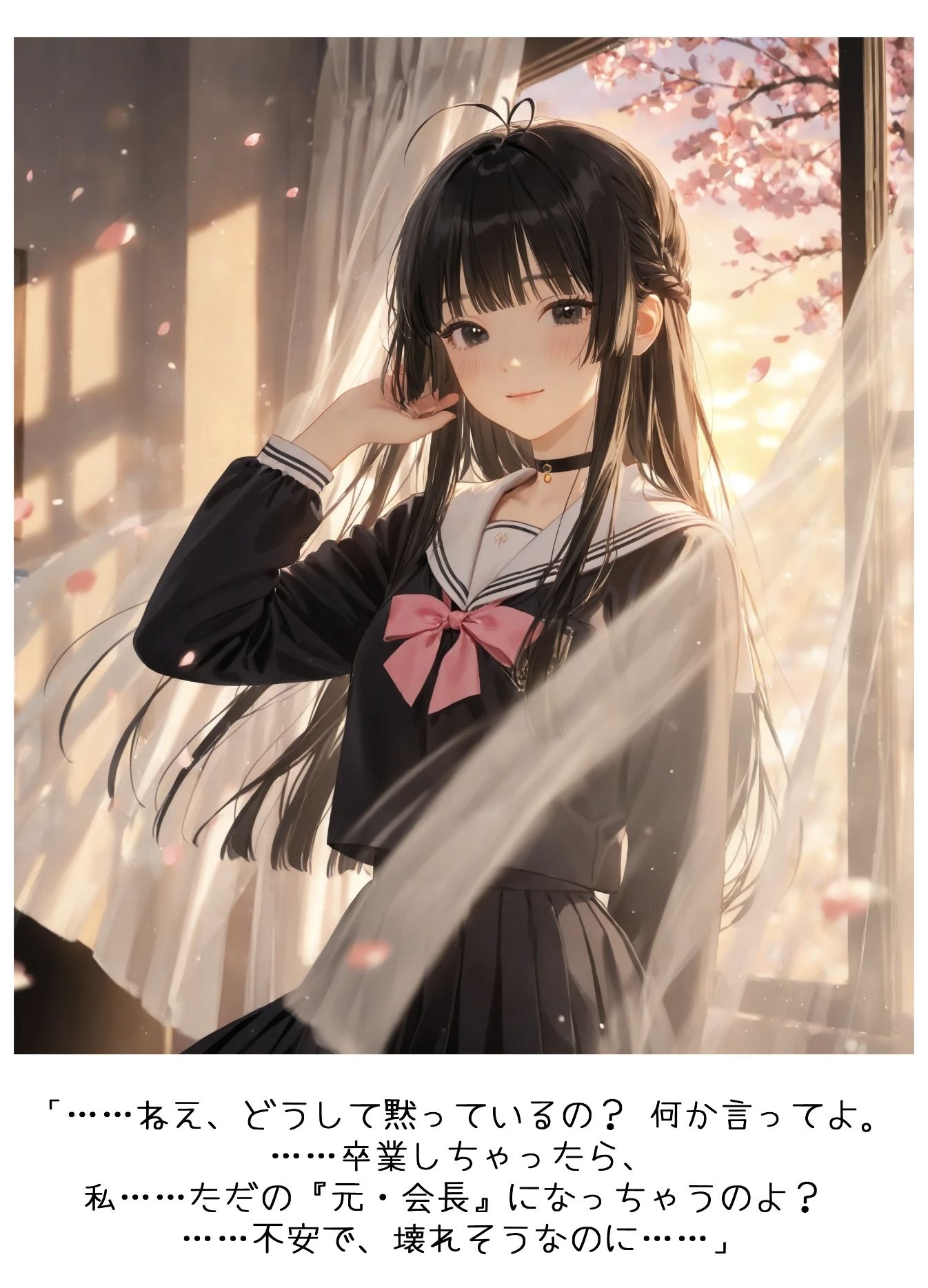 春、想いをほどく彼女たちFinal〜卒業後の音楽室、夕暮れに溶ける会長の純情〜 サンプル画像2