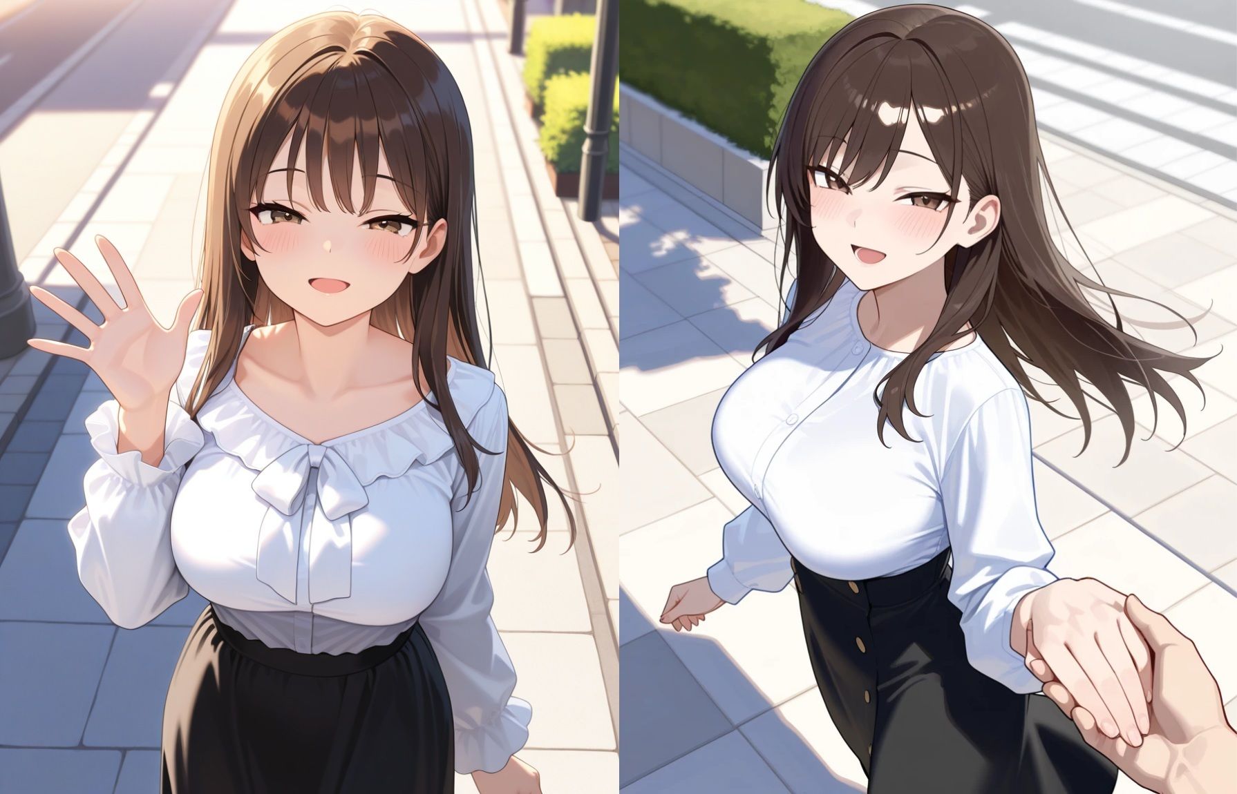 昼はボクのレンタル彼女、夜はホントの彼氏と… サンプル画像1