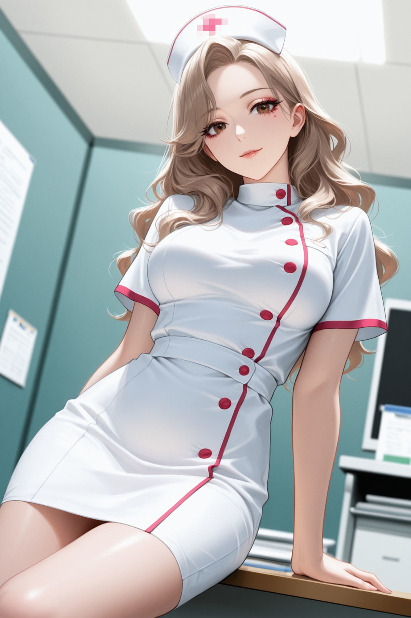 昼は美容皮膚科看護師、夜はキャバ嬢――27歳・詩織の日常【BGM付きフォトストーリー】 サンプル画像3