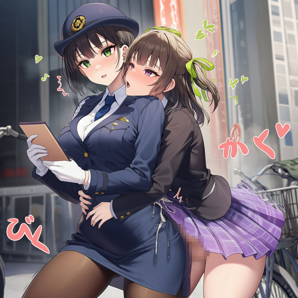 時間停止少女〜婦警編〜 サンプル画像1