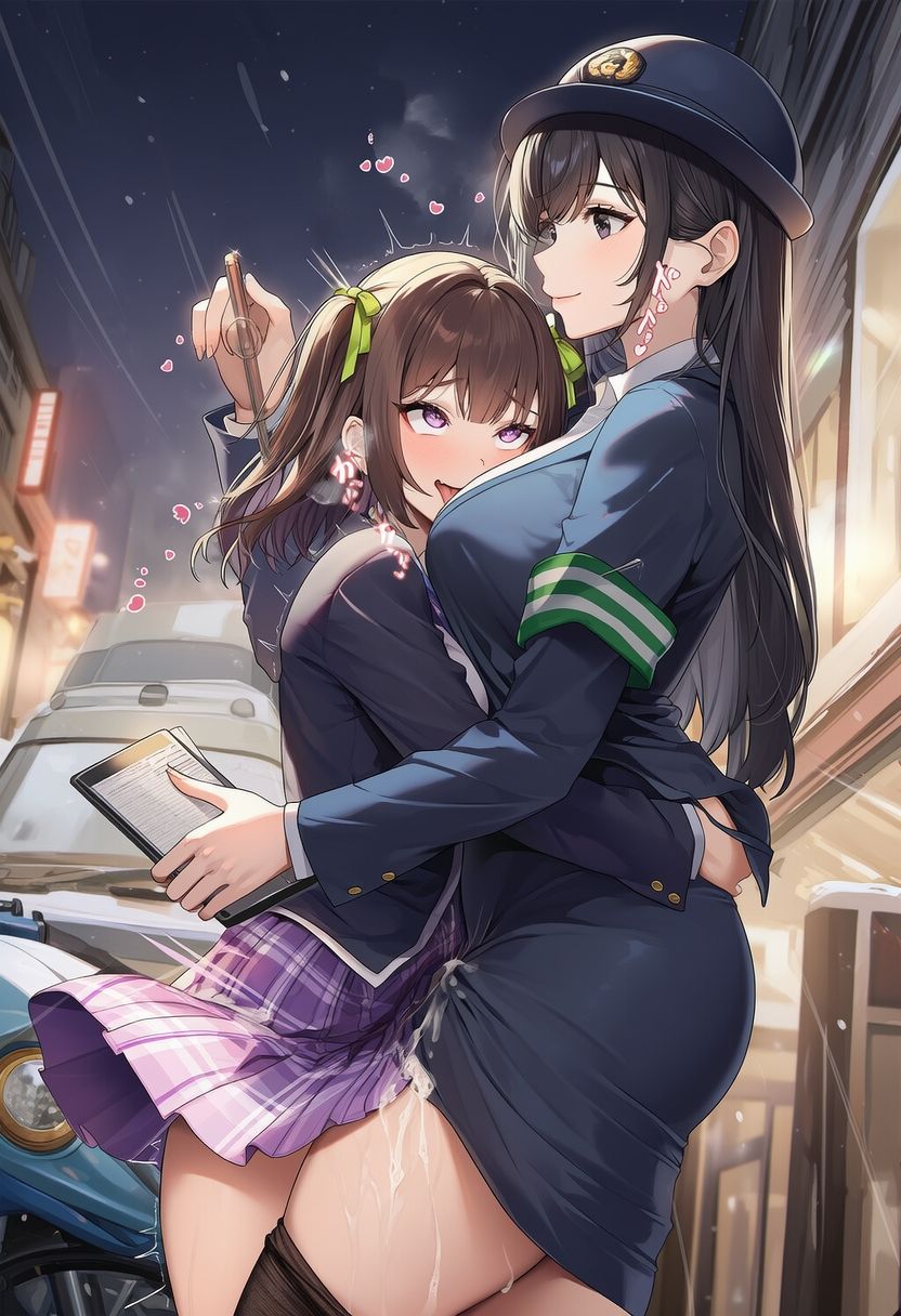 時間停止少女〜婦警編〜 サンプル画像2