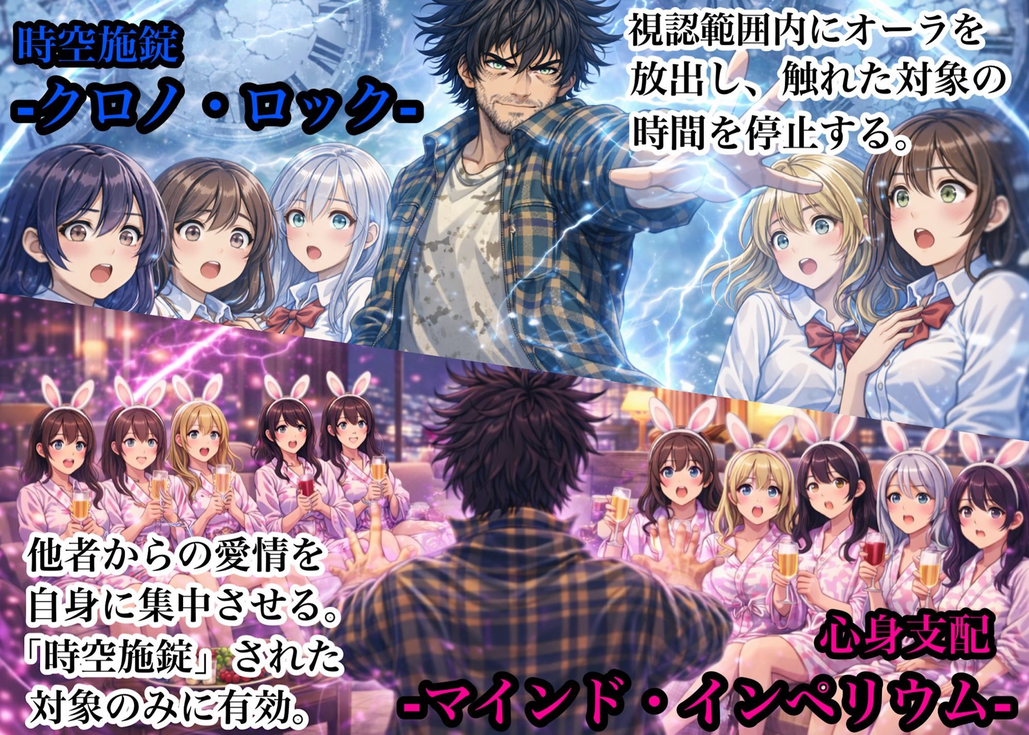 時間停止能力を手に入れた就職氷河期こどおじ、無双して令和女子校生を好き放題犯●まくる！-テリトリー展開！『惚姦愛嬲』- サンプル画像7