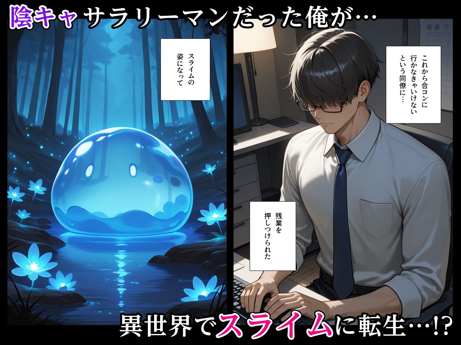 最強スライムに転生したので気ままに女冒険者を孕ませます サンプル画像1