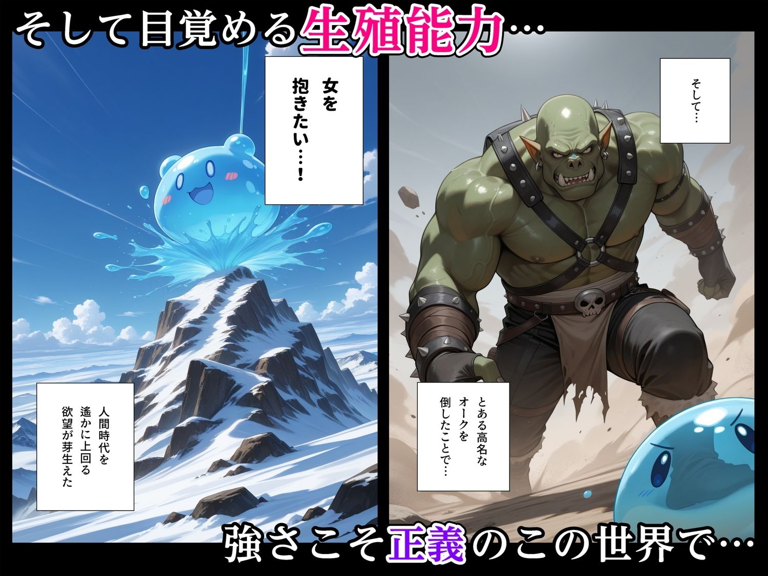 最強スライムに転生したので気ままに女冒険者を孕ませます サンプル画像3