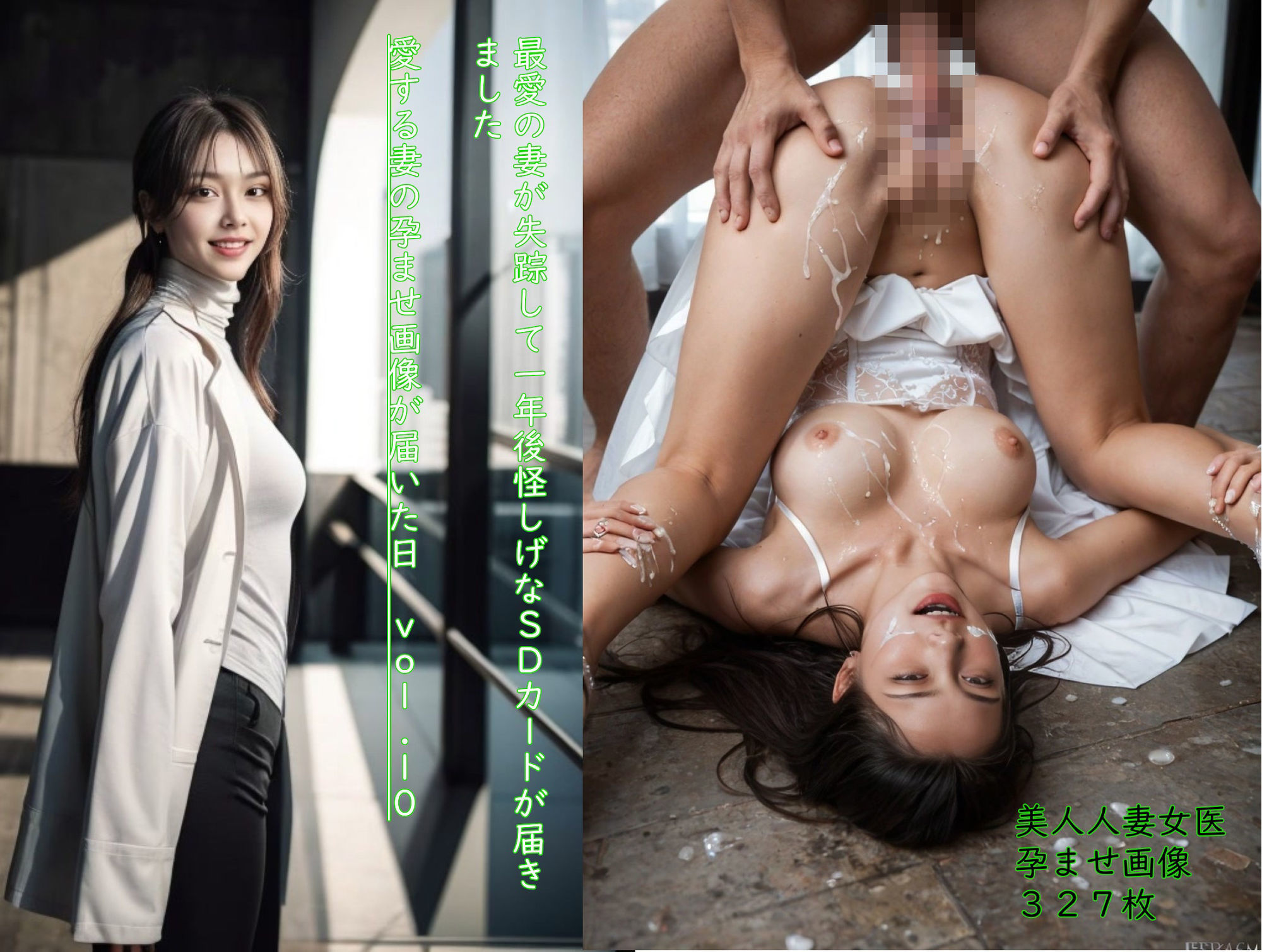 最愛の妻が失踪して一年後怪しげなSDカードが届きました 愛する妻の孕ませ画像が届いた日 vol.10 サンプル画像9