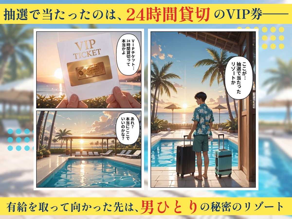 朝から晩までハーレムリゾート 【ハイスクールD×D】2 サンプル画像1
