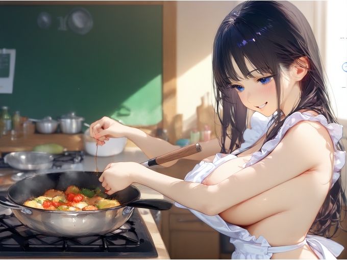 朝の通勤中にみた巨乳女子校生の学校に潜入してエッチしてみた サンプル画像6