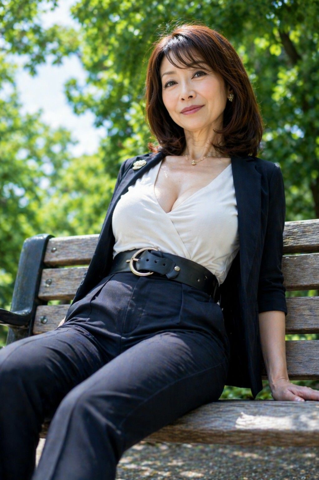 木洩れ日のスーツ サンプル画像1