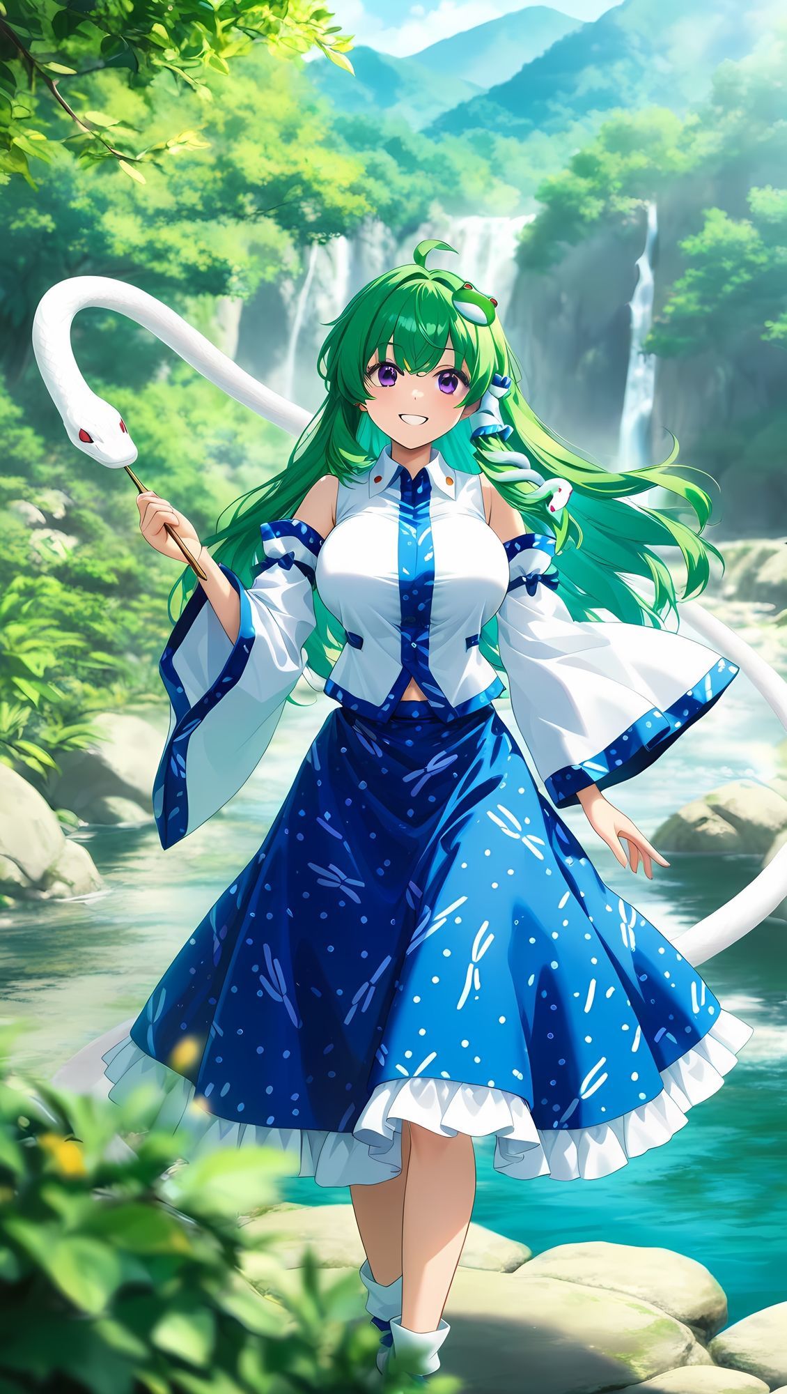 東方Project 東風谷早苗 サンプル画像1