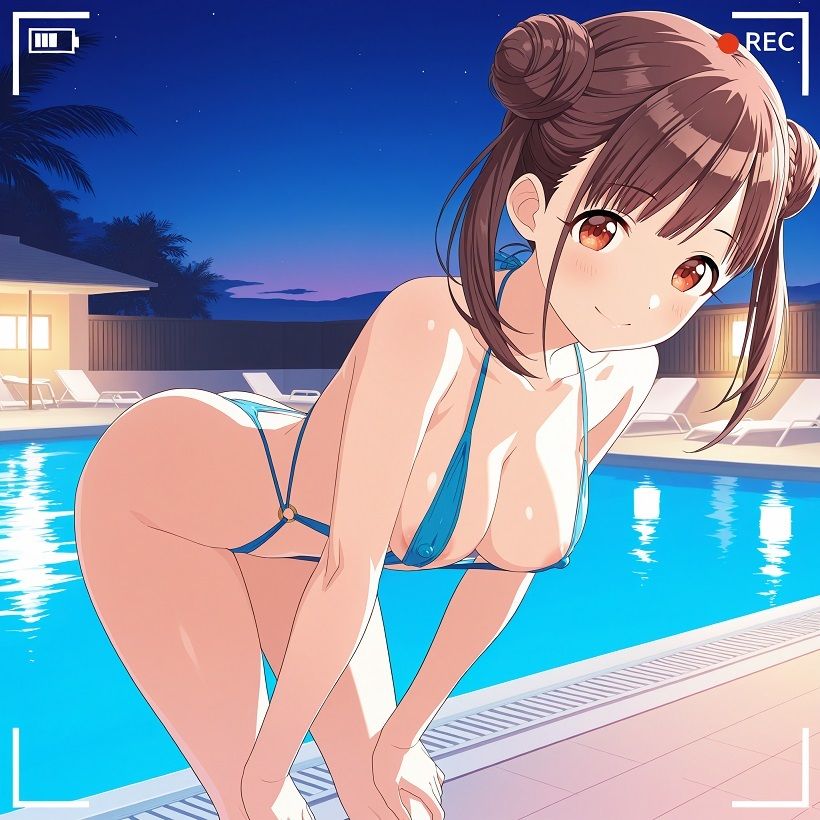 枕営業で虜にされたアイドル達 ナイトプール編5 サンプル画像3