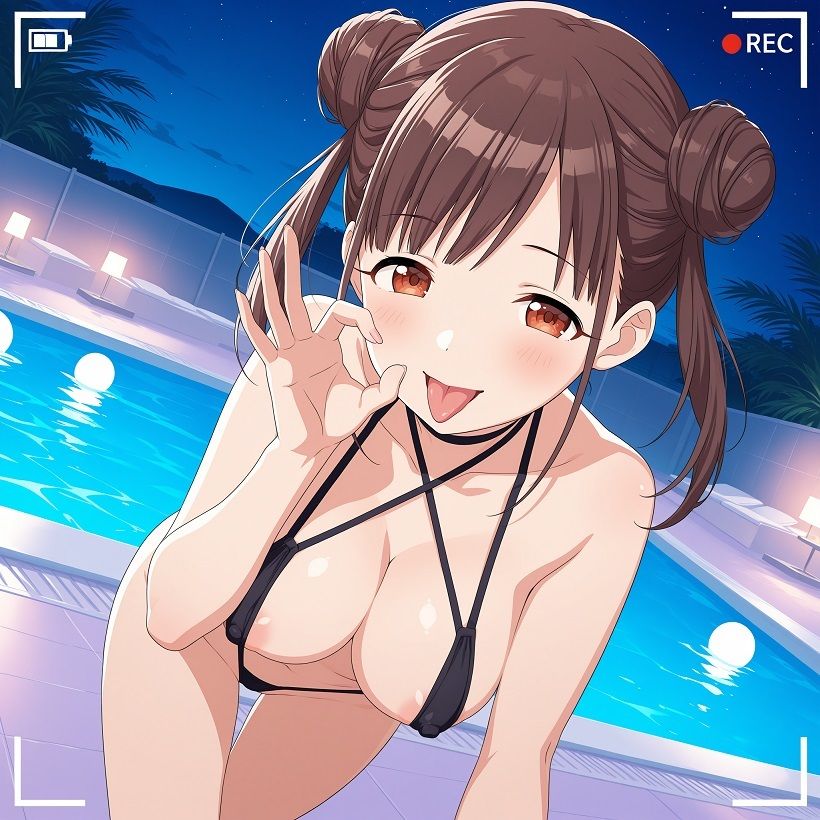 枕営業で虜にされたアイドル達 ナイトプール編5 サンプル画像4