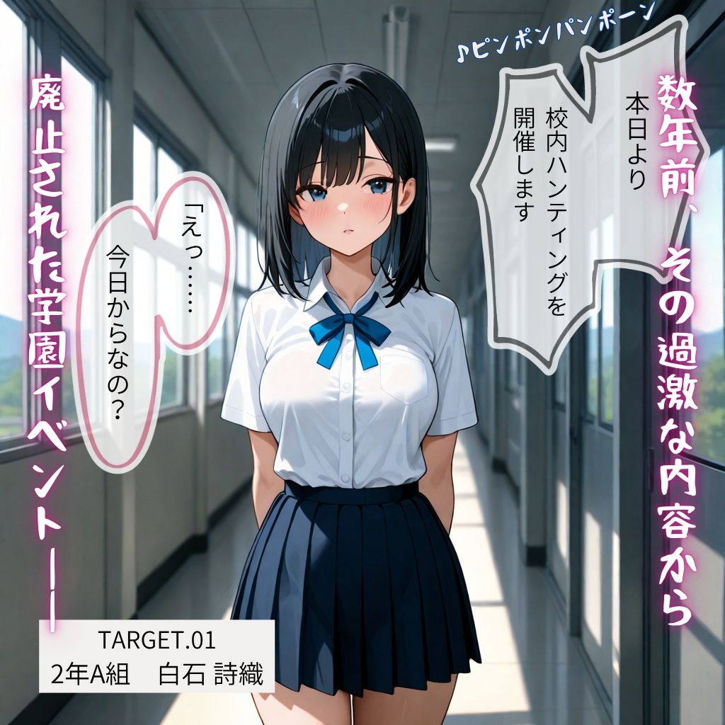 校内ハンティング 〜REVIVAL〜 TARGET.01 白石詩織FILE.1 サンプル画像2