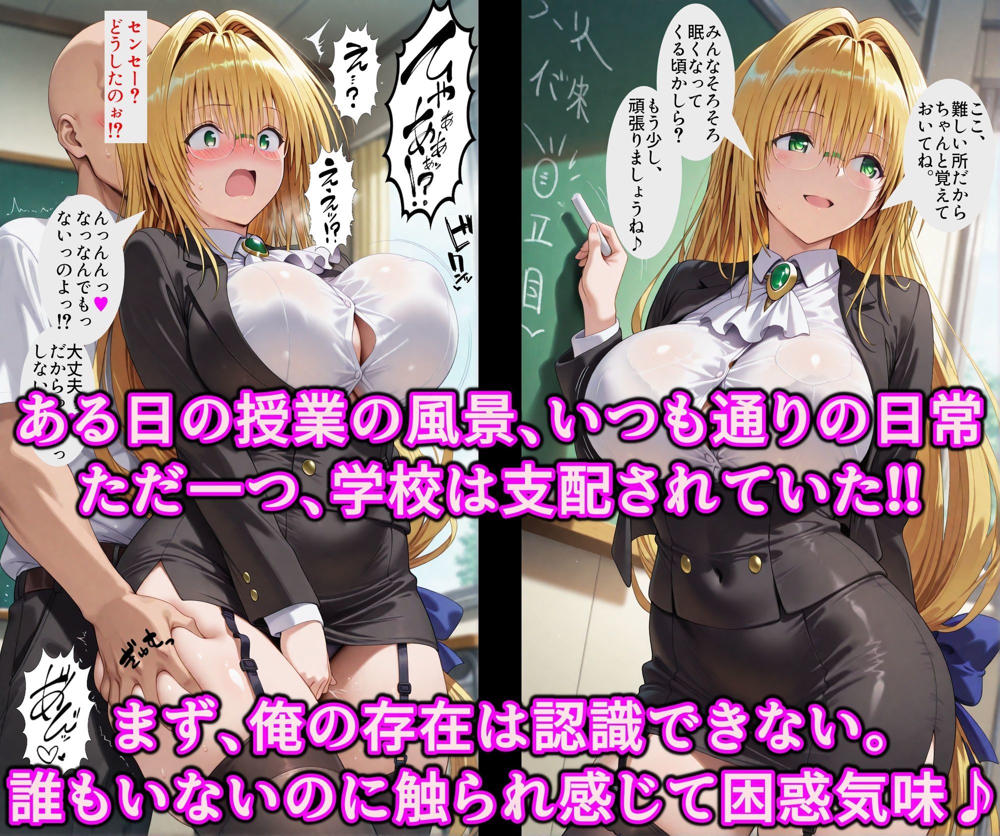 校則ノートと魔眼で望むがままっ！！言いなり校則と洗脳魔眼でガチ洗脳！！頭の中改変であなたが私の旦那様 サンプル画像2