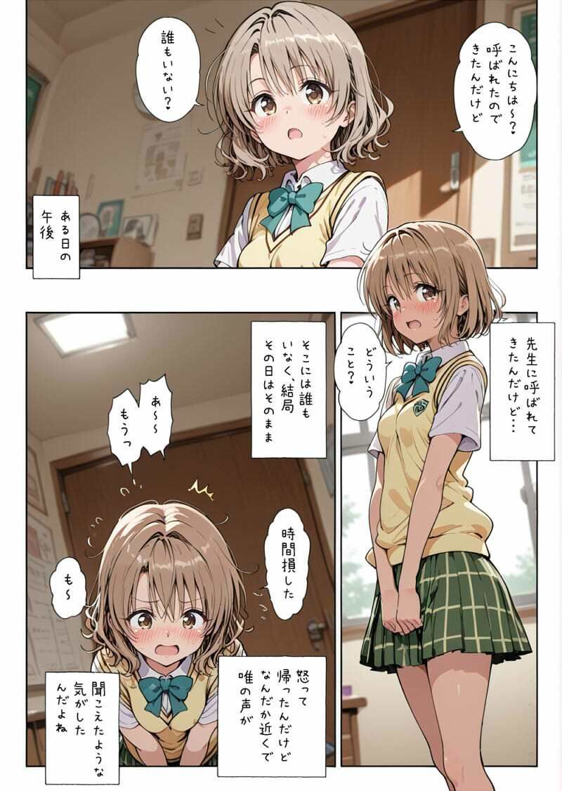 校長と里紗ちゃんと サンプル画像2