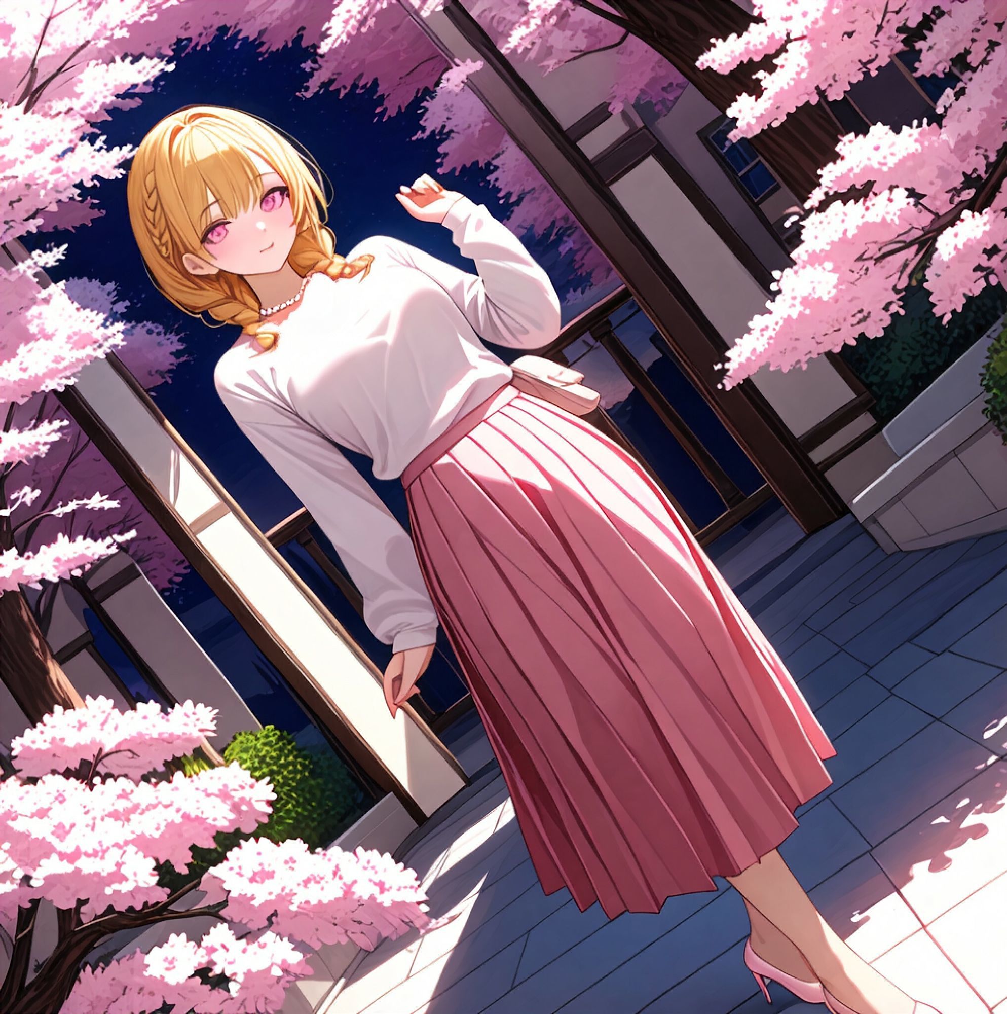 桜とろける春 サンプル画像1