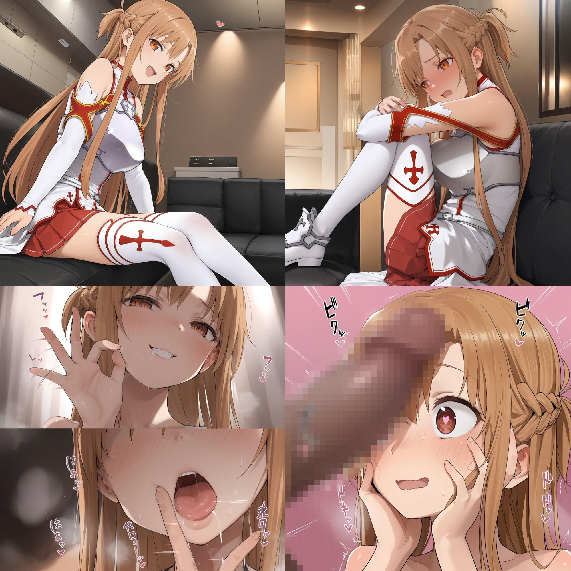 極上生中風俗〜時間無制限×いちゃラブ×濃密ご奉仕〜 -ア◯ナ（SAO）- サンプル画像2