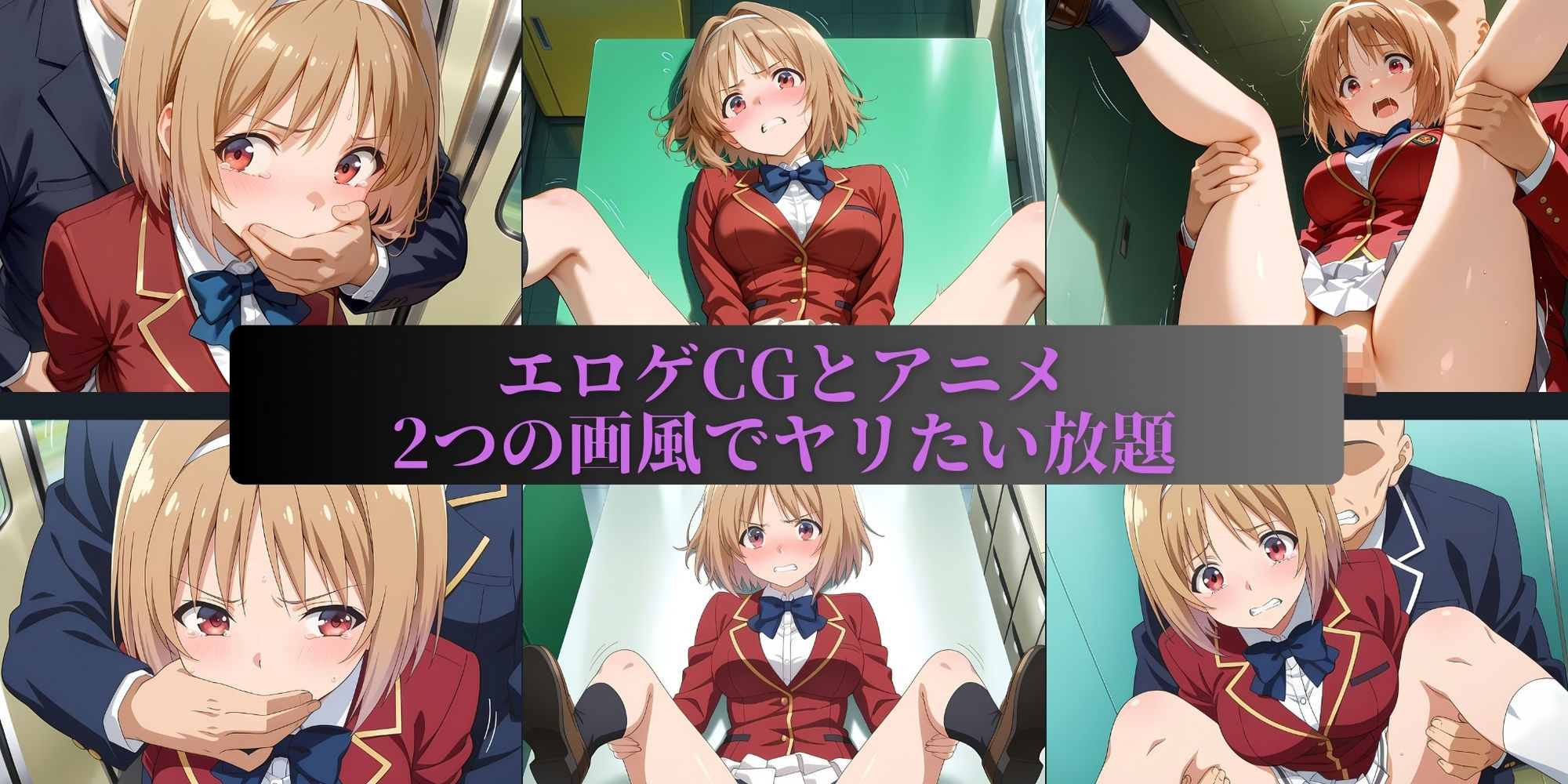 櫛田〇梗に色々無理やりひどいことする本 サンプル画像8