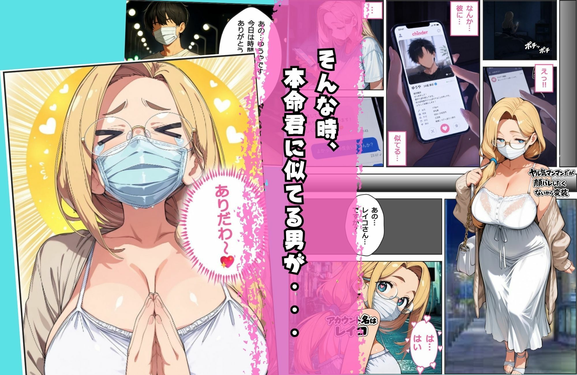 欲求不満 マチアプ爆乳かーさん サンプル画像5