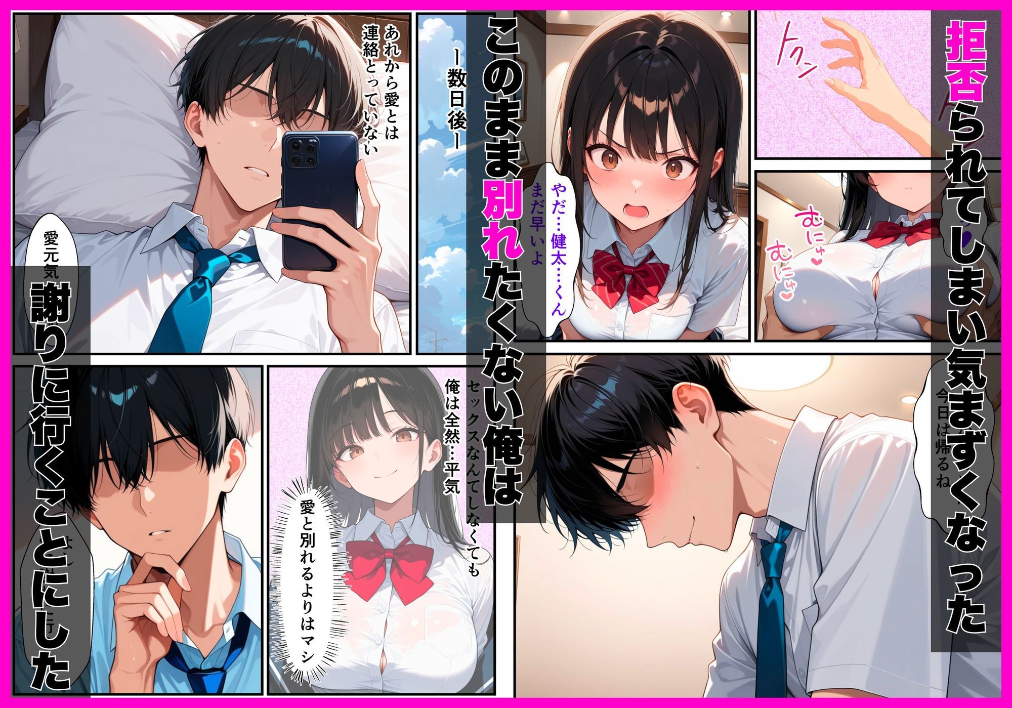 欲求不満な彼女の母（38）が発情して搾精された話 サンプル画像2