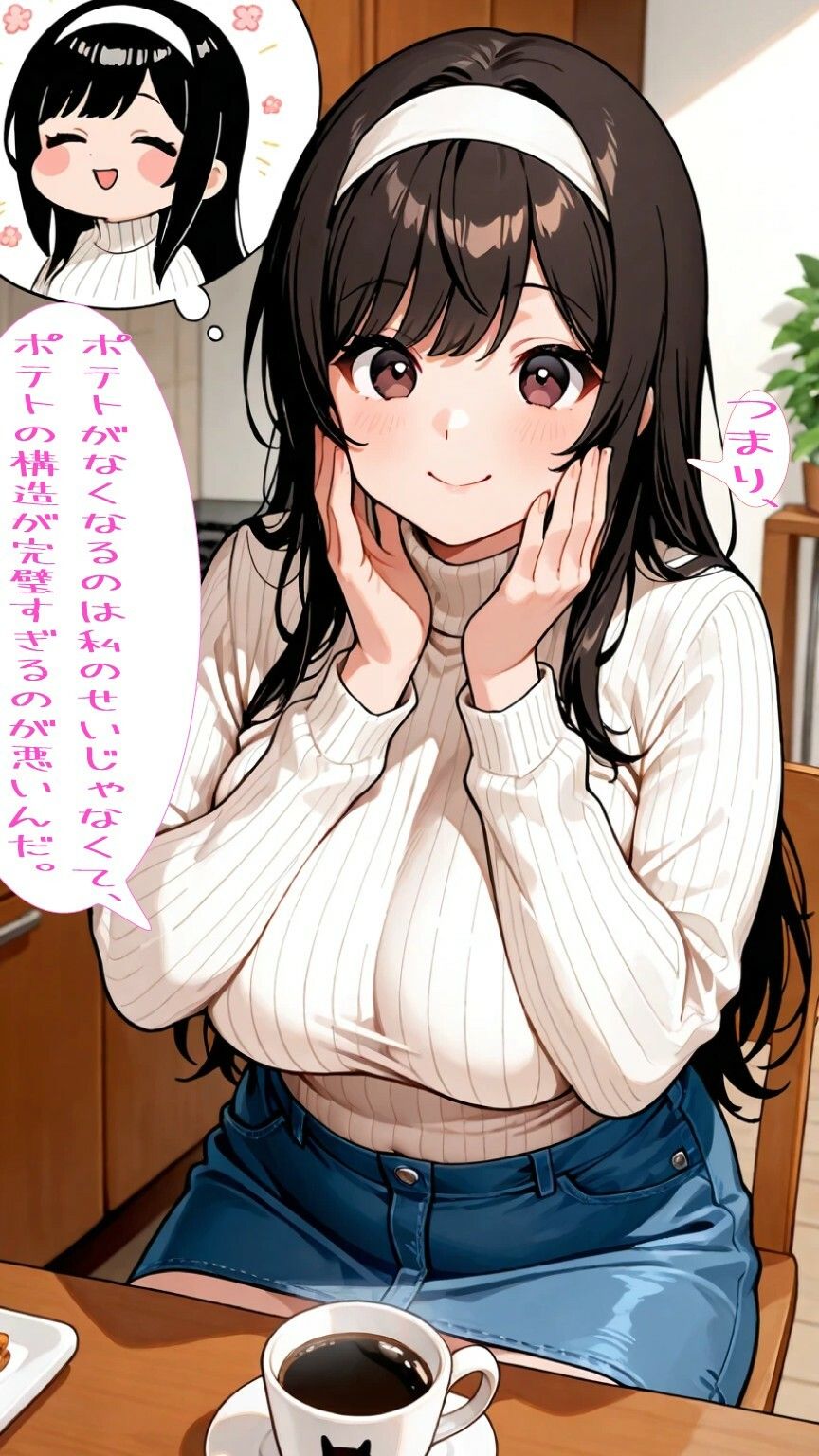 歩奈美ちゃん家でいっしょに勉強しない？3キッチン編 サンプル画像5