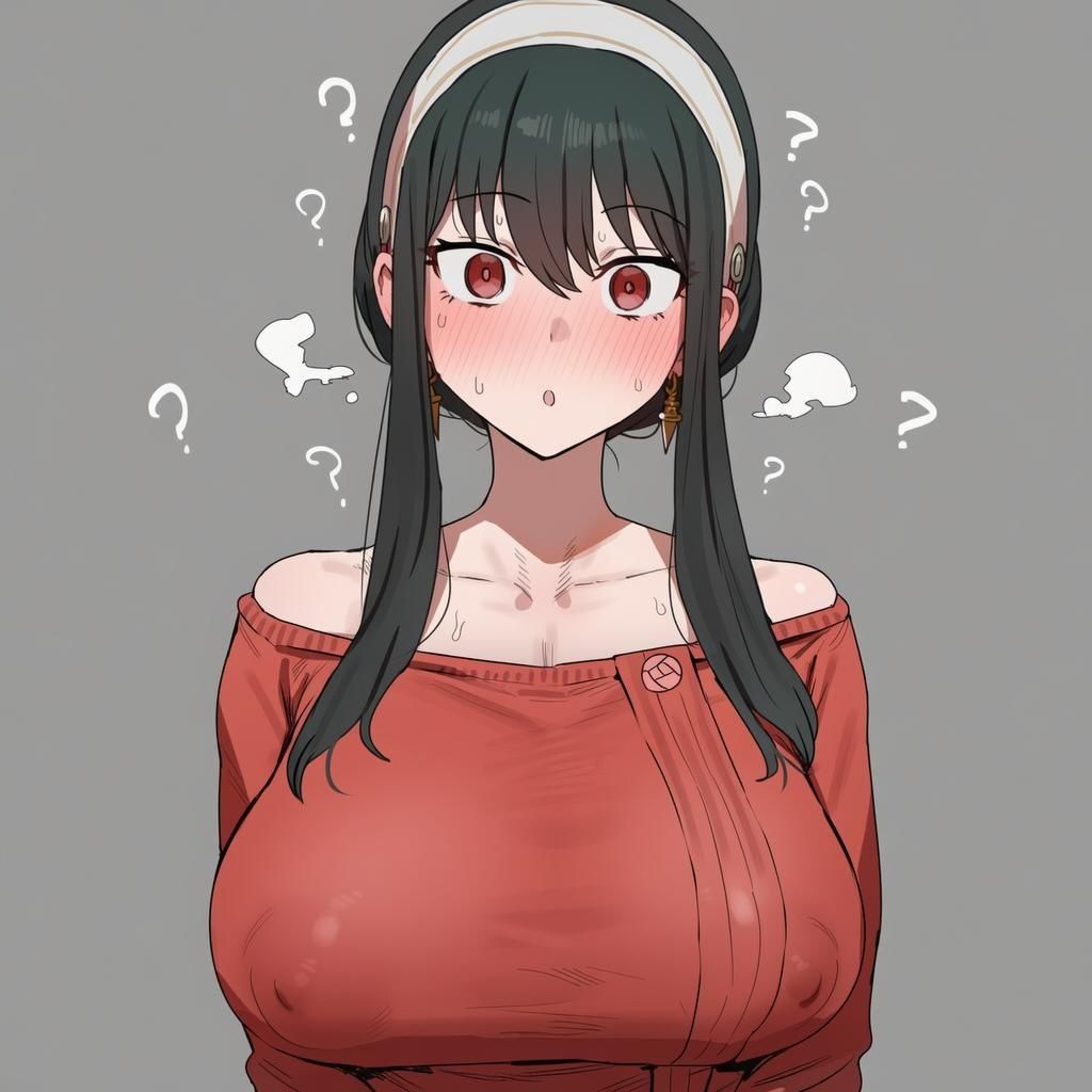 殺し屋人妻の休日堕ち！ヨル・フォージャーの催●調教〜赤セーターから発情バニーへの極限搾精〜 サンプル画像1