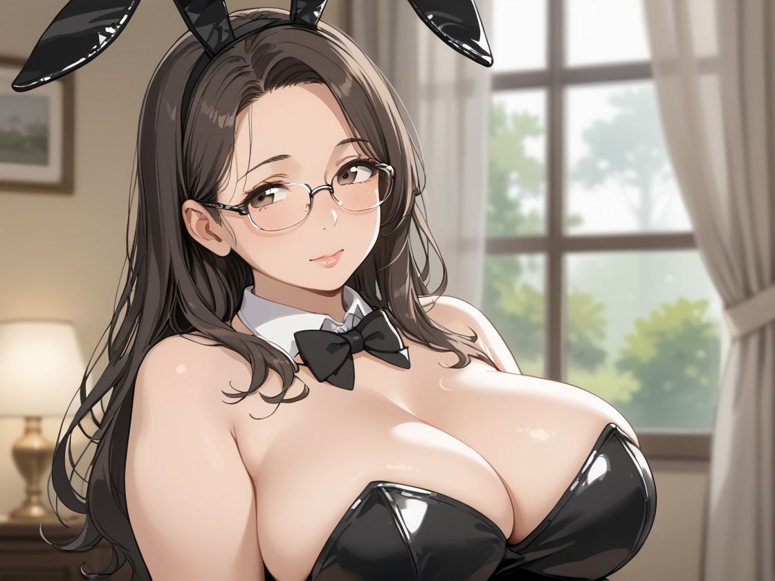 母さんのコスプレがエロすぎて サンプル画像2