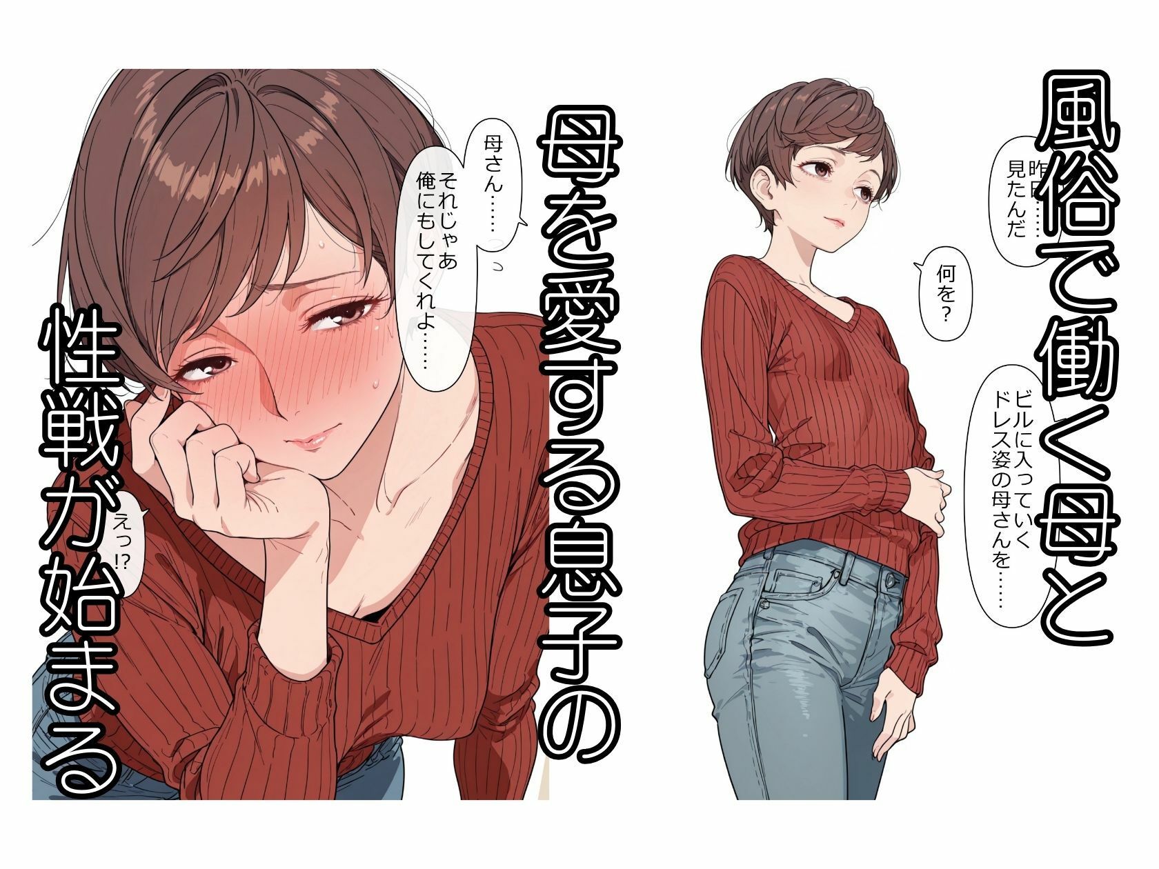 母と息子のイキゲーム1 サンプル画像2