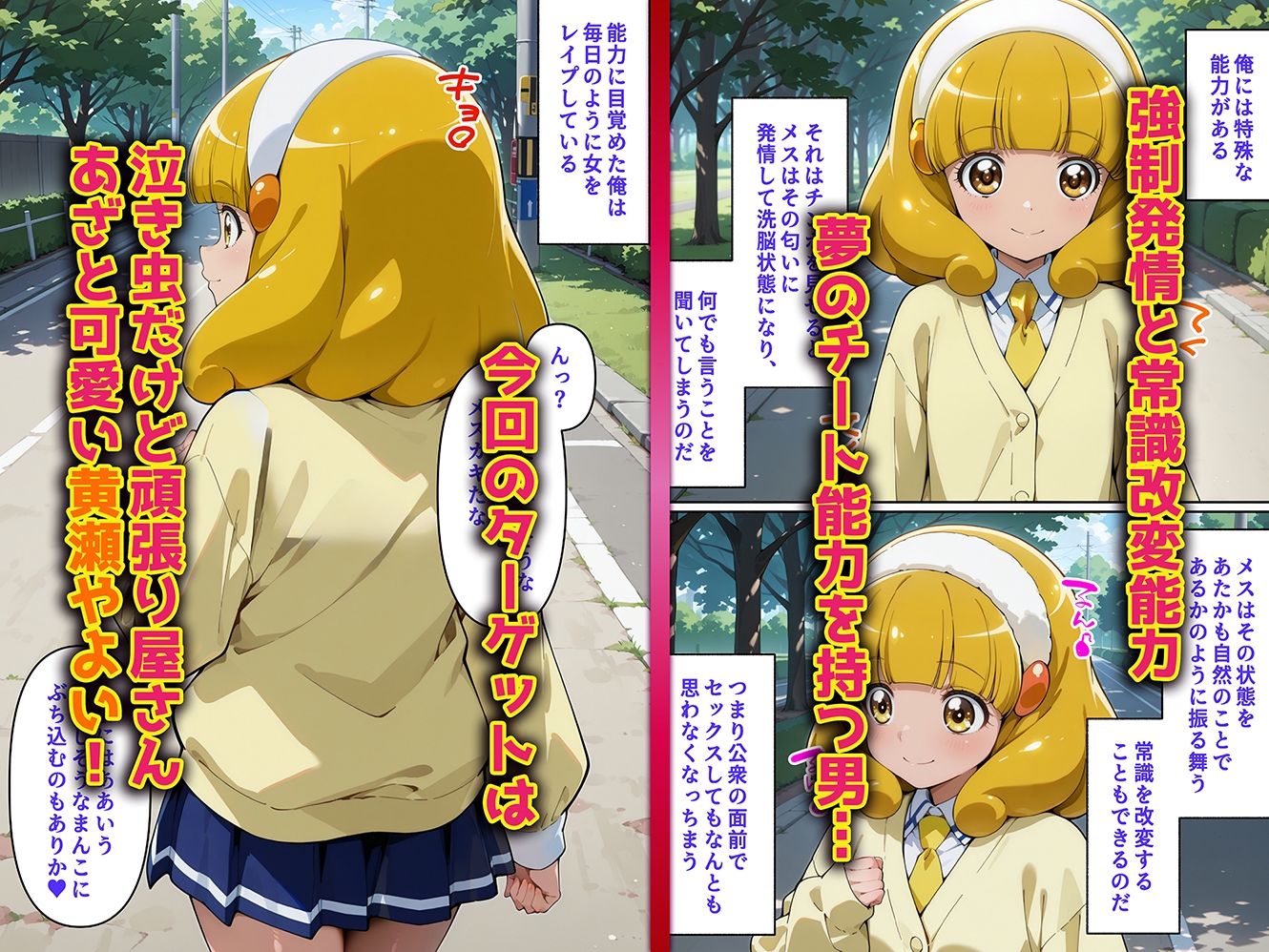 母娘姦  黄瀬親子編 サンプル画像1