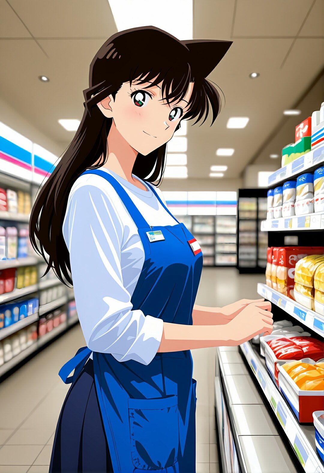 毛〇蘭の深夜コンビニ催●調教 〜アプリで堕ちたバイト少女の淫らな夜勤〜 サンプル画像1
